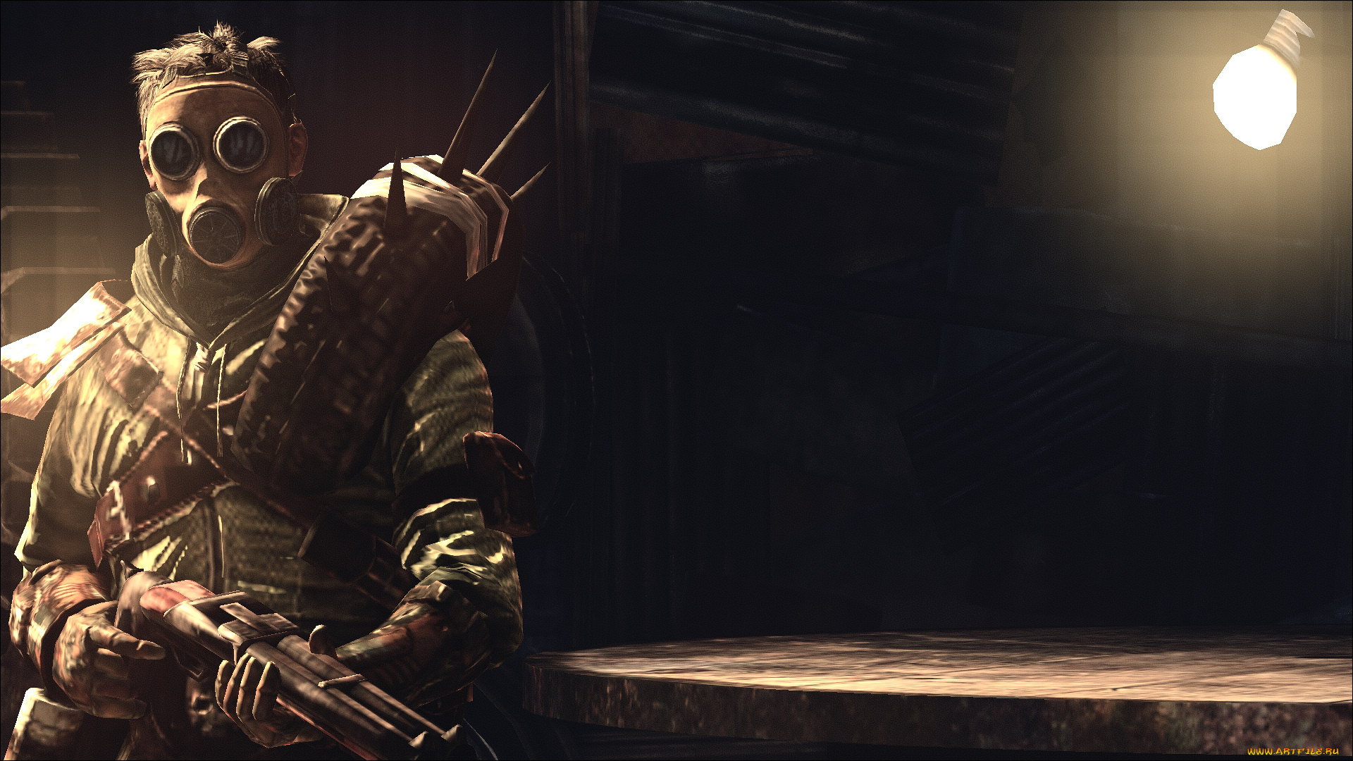 видео, игры, afterfall, , insanity, человек, оружие