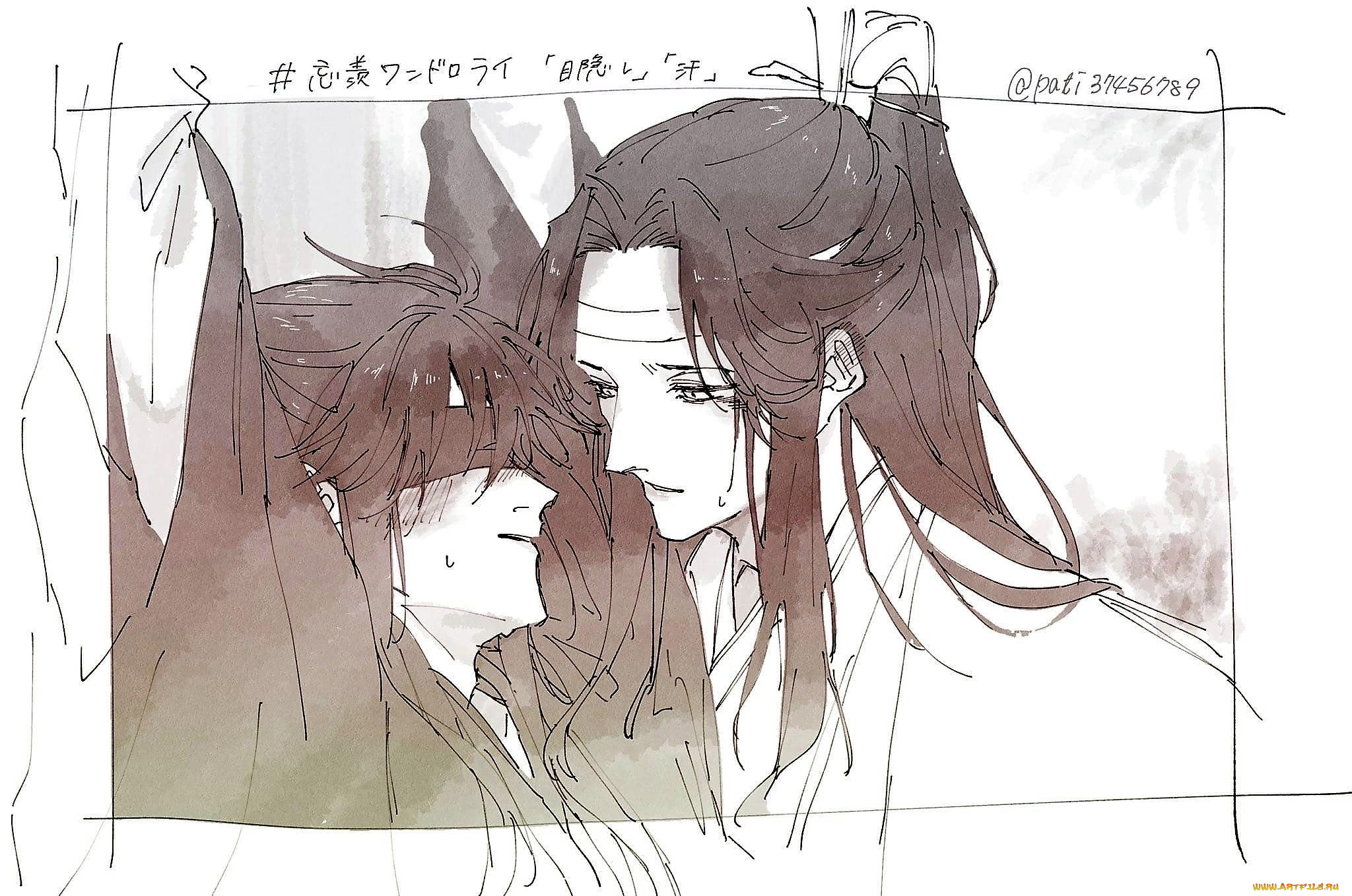 аниме, mo, dao, zu, shi, вэй, усянь, лань, ванцзы