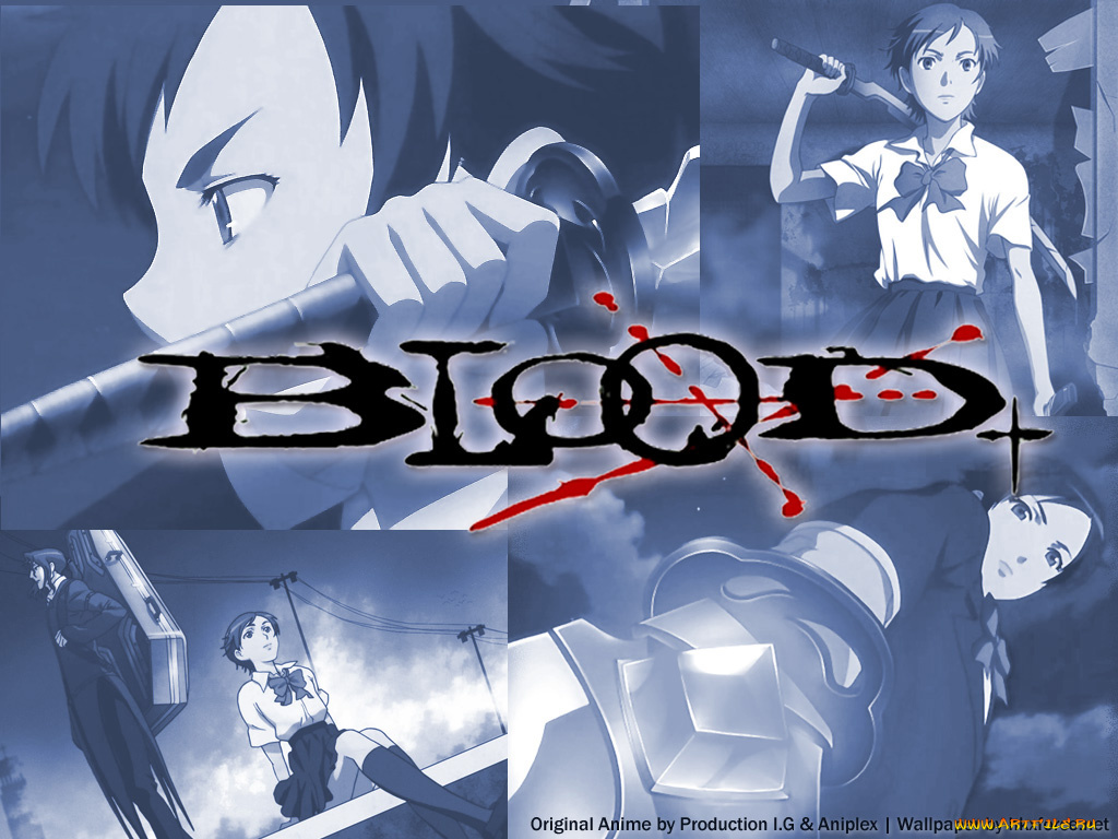 аниме, blood,