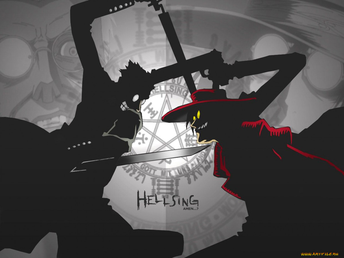 аниме, hellsing