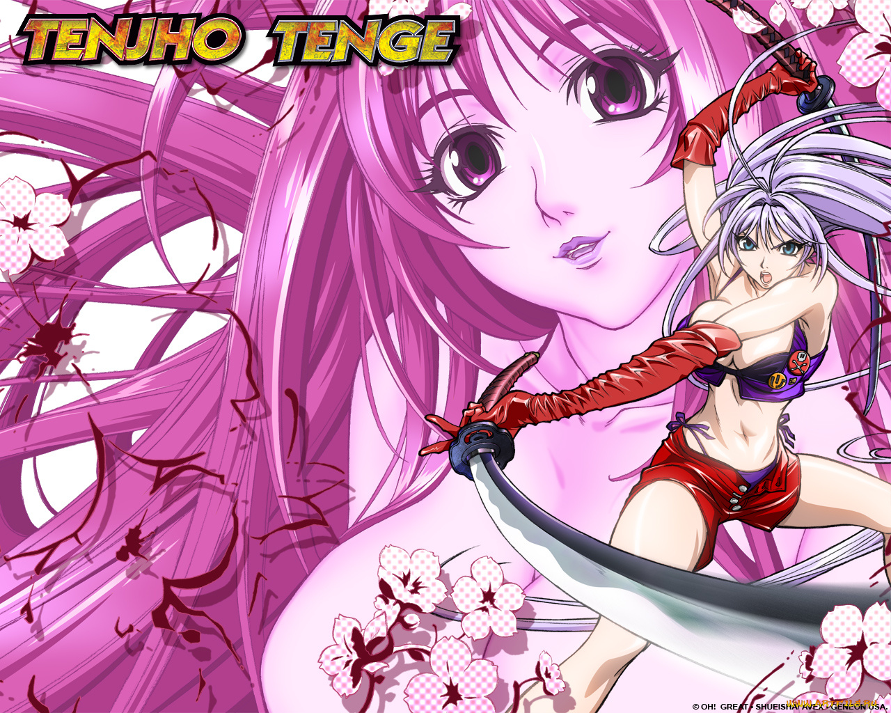 аниме, tenjou, tenge