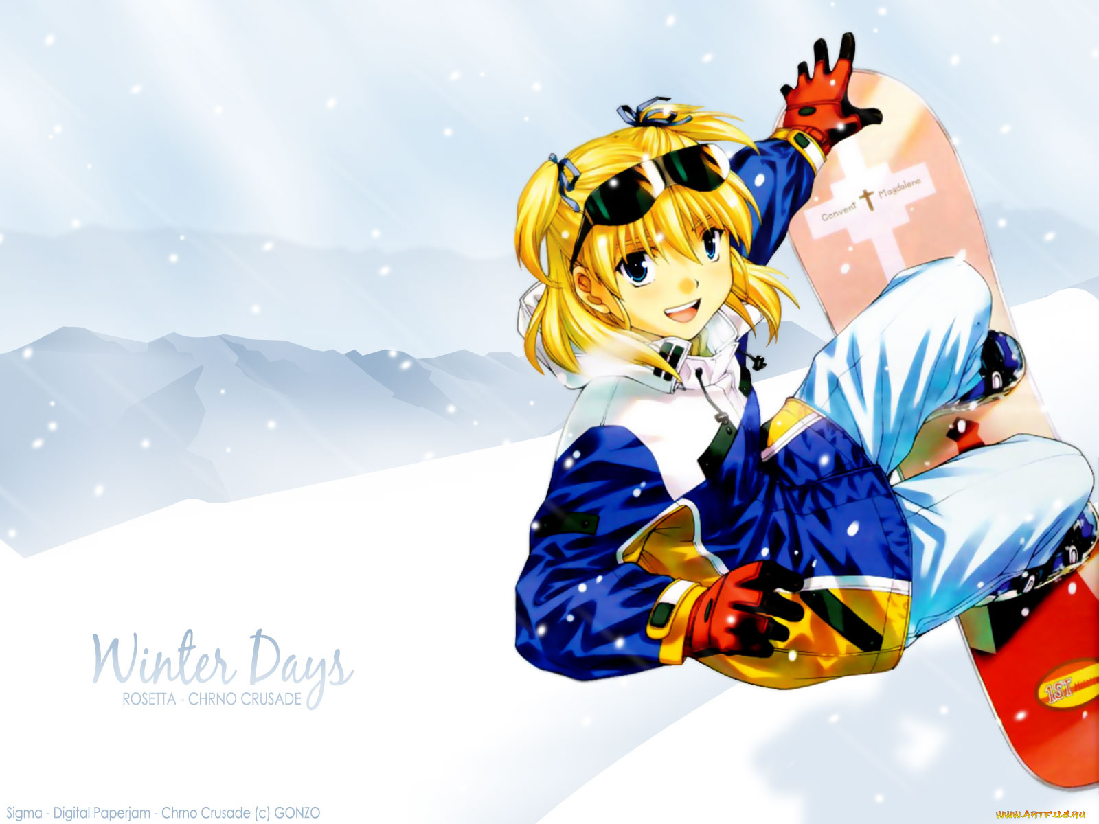 аниме, chrno, crusade