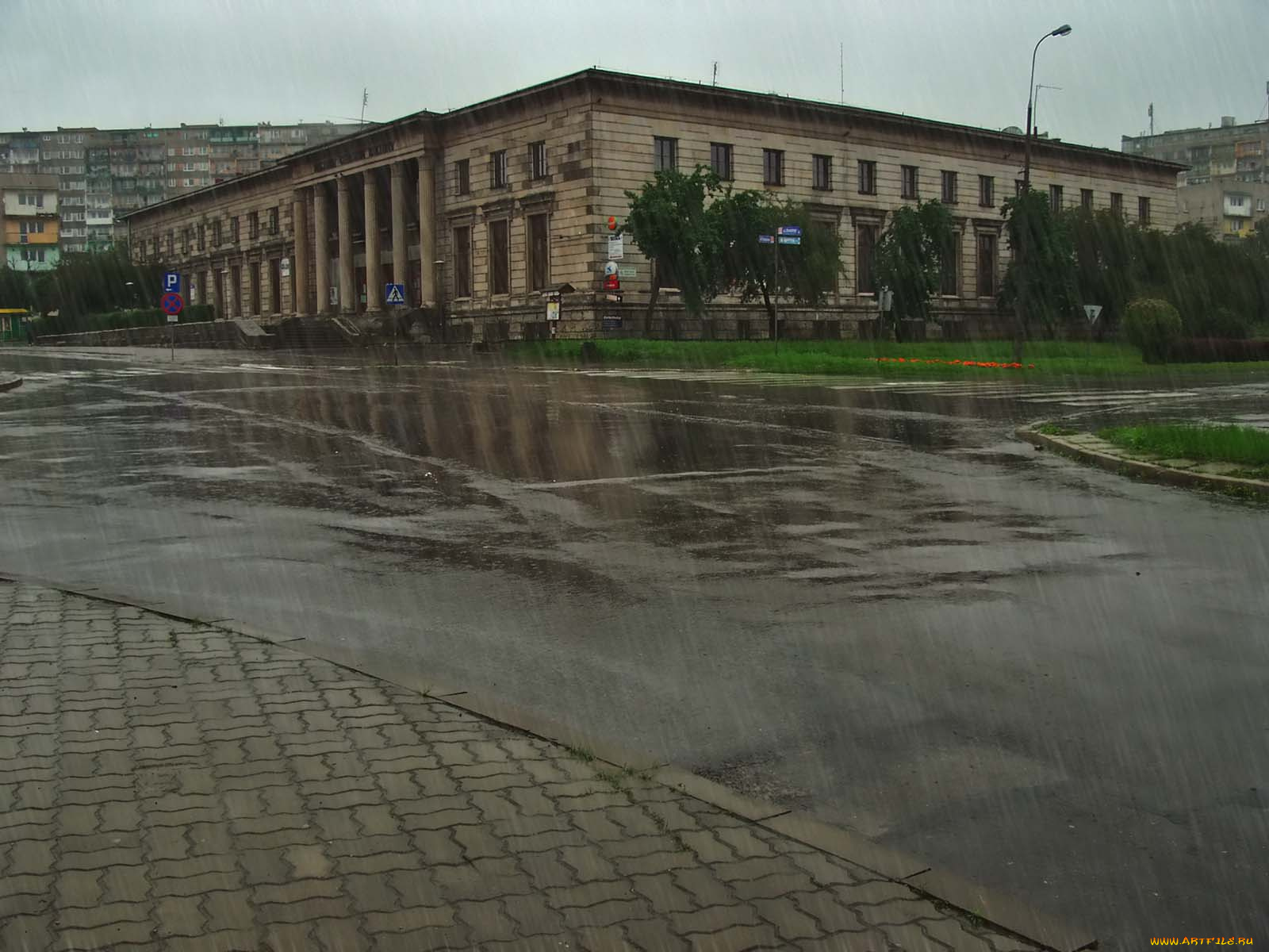rain, города, улицы, площади, набережные