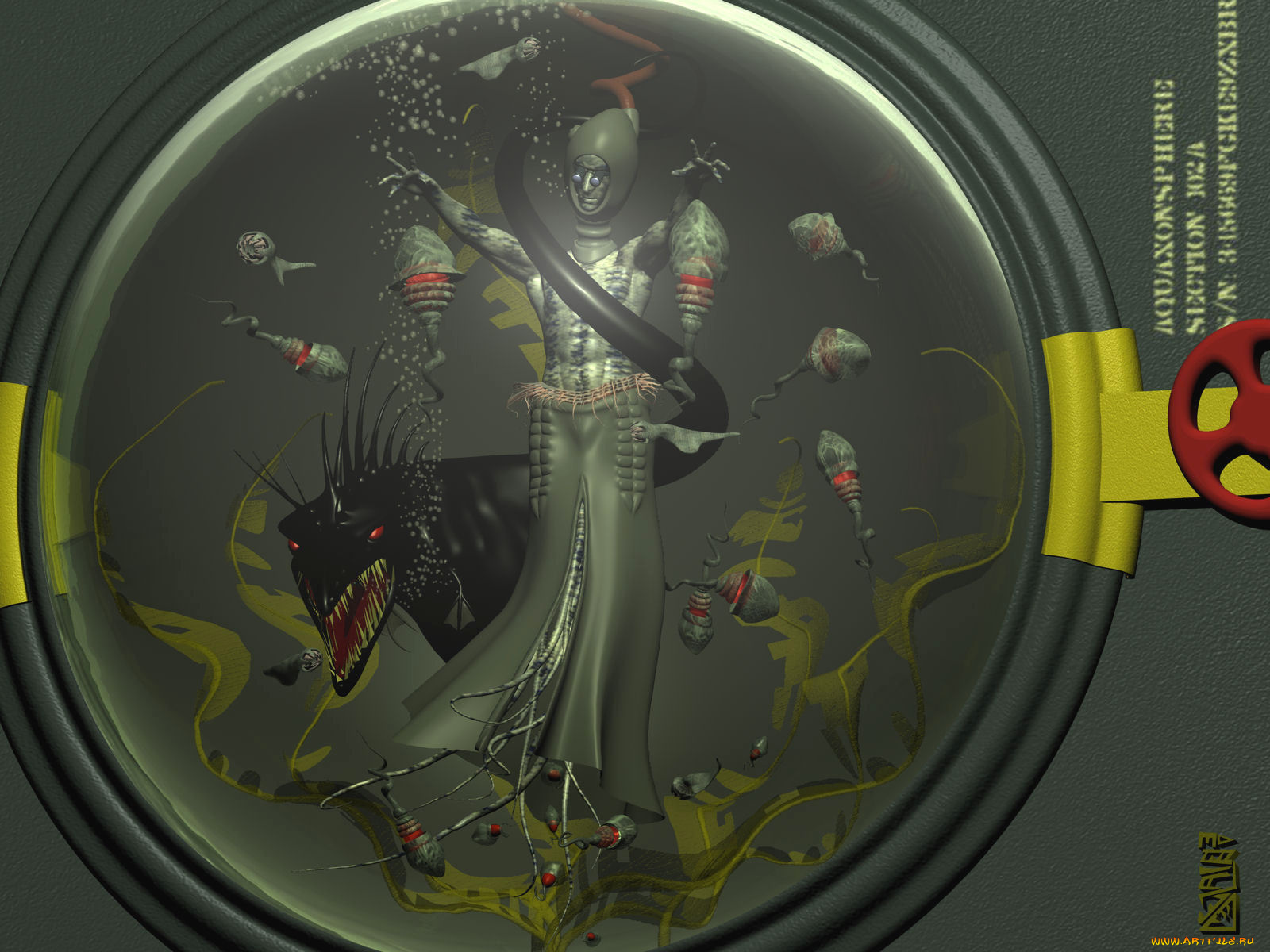 3д, графика, creatures, существа