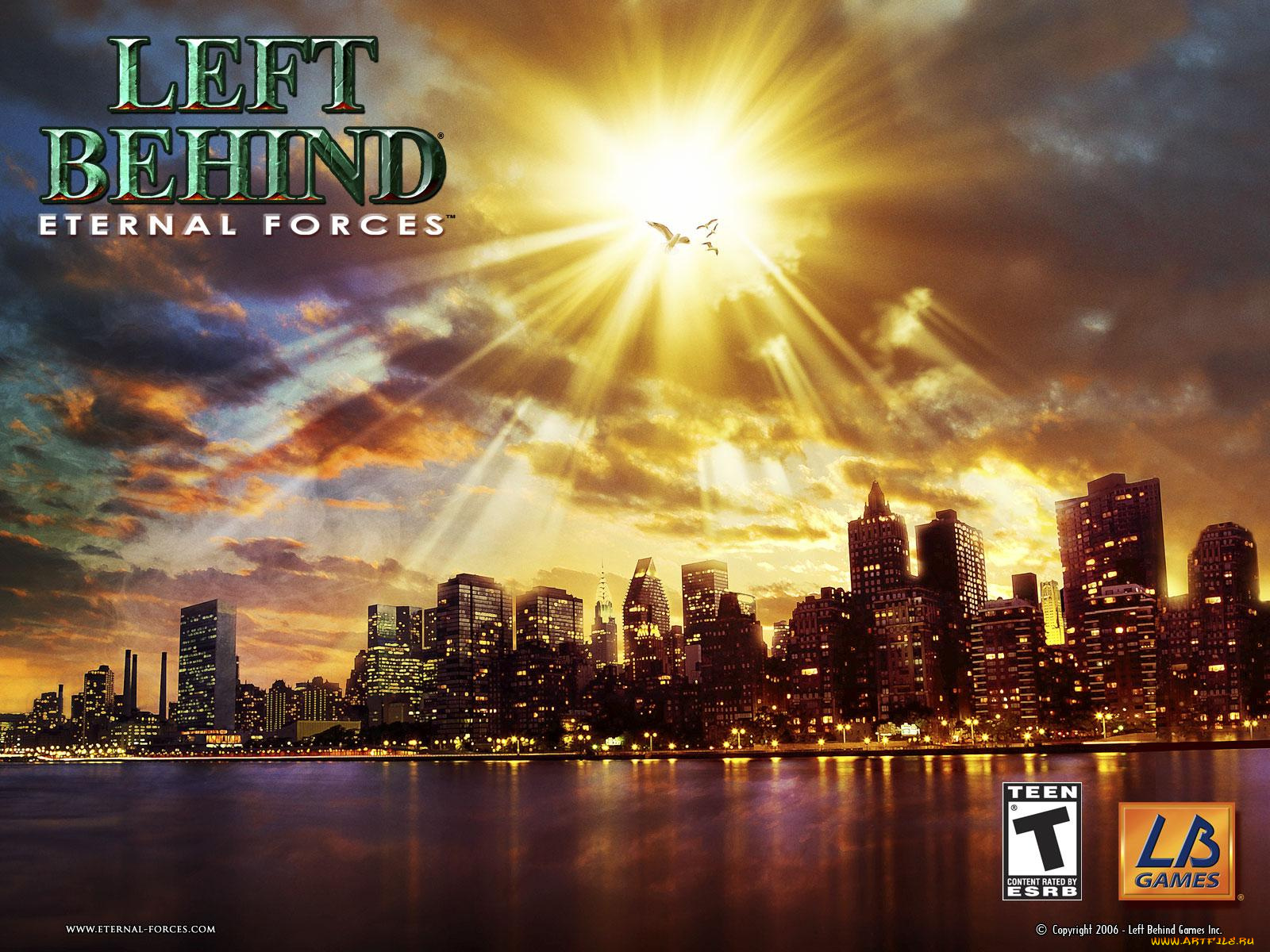 left, behind, eternal, forces, видео, игры, город