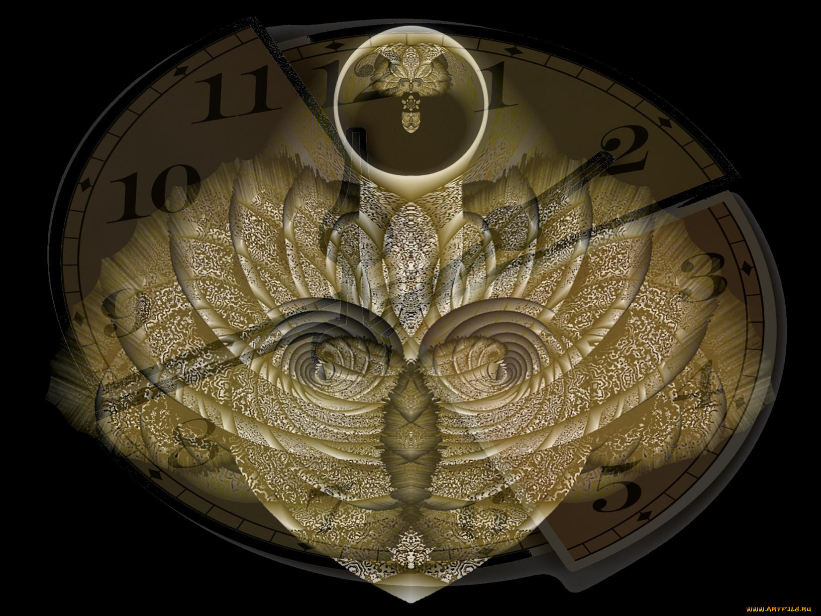 3д, графика, fractal, фракталы