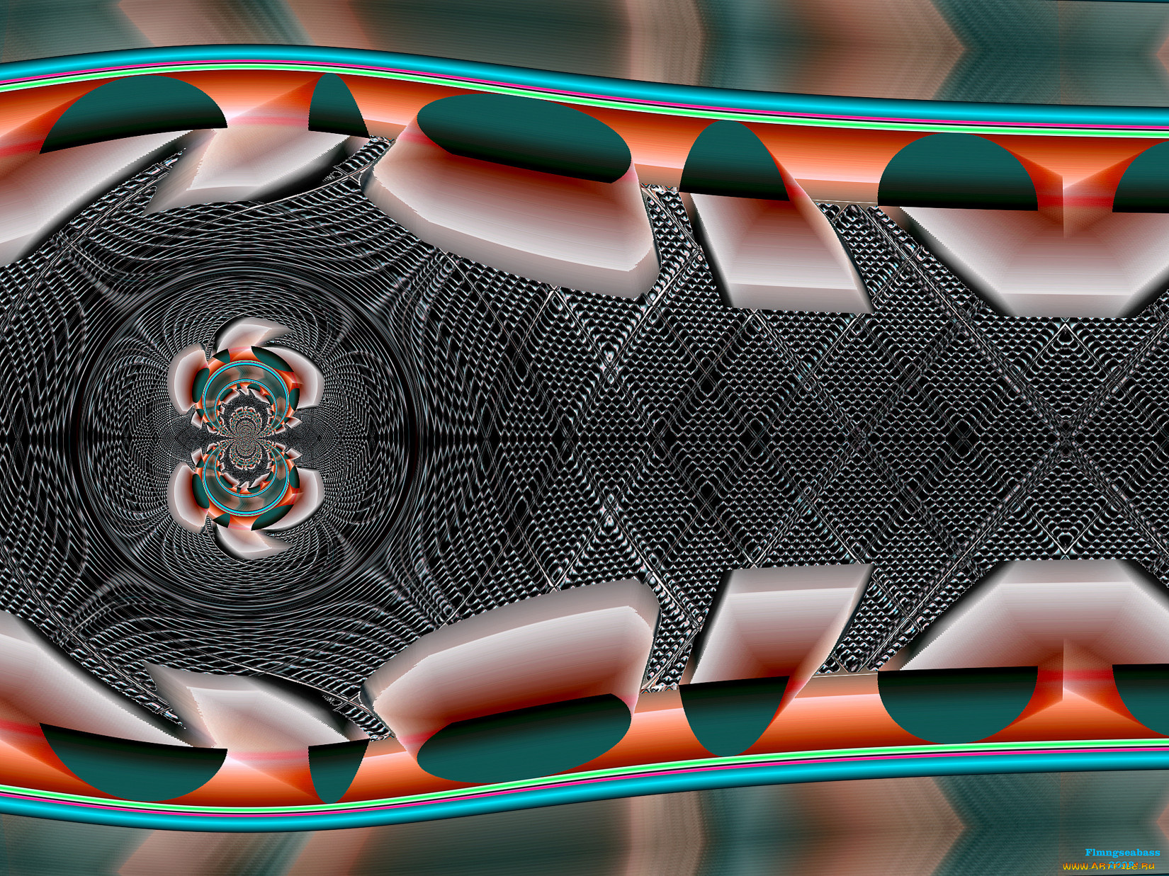 3д, графика, fractal, фракталы