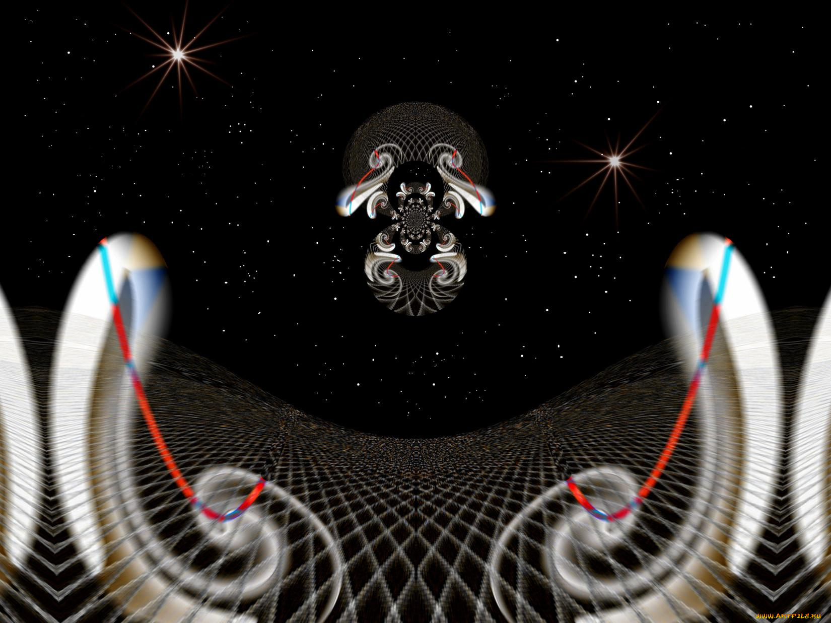 3д, графика, fractal, фракталы, фрактал