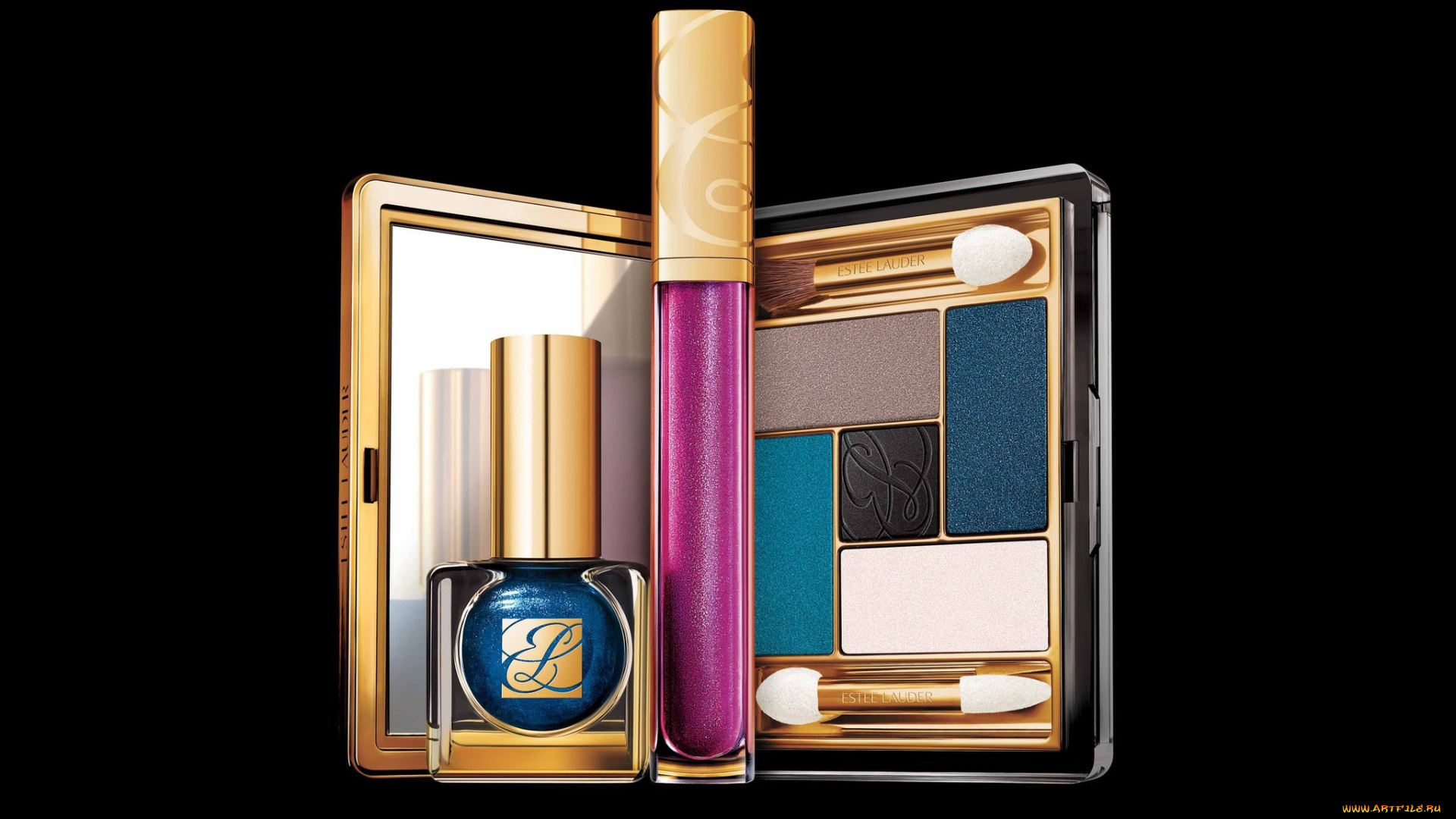 бренды, estee, lauder, тени, блеск, лак