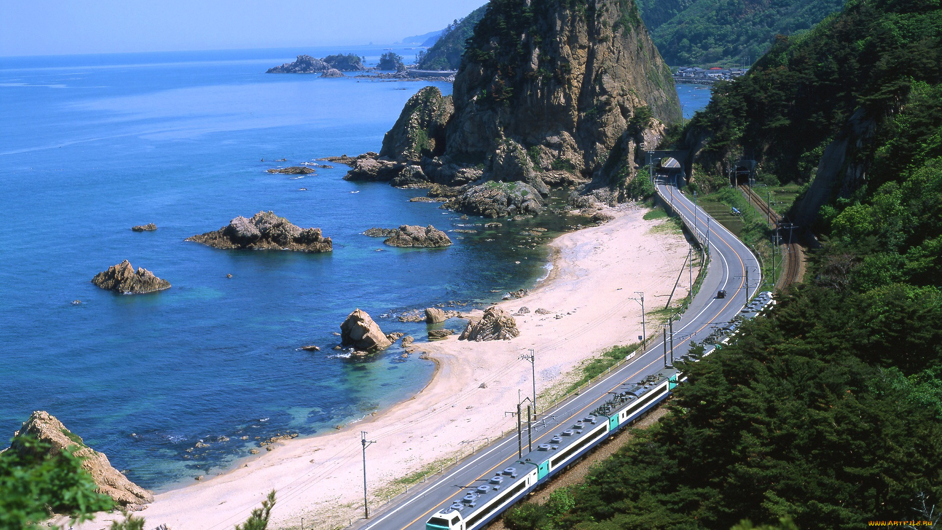 природа, побережье