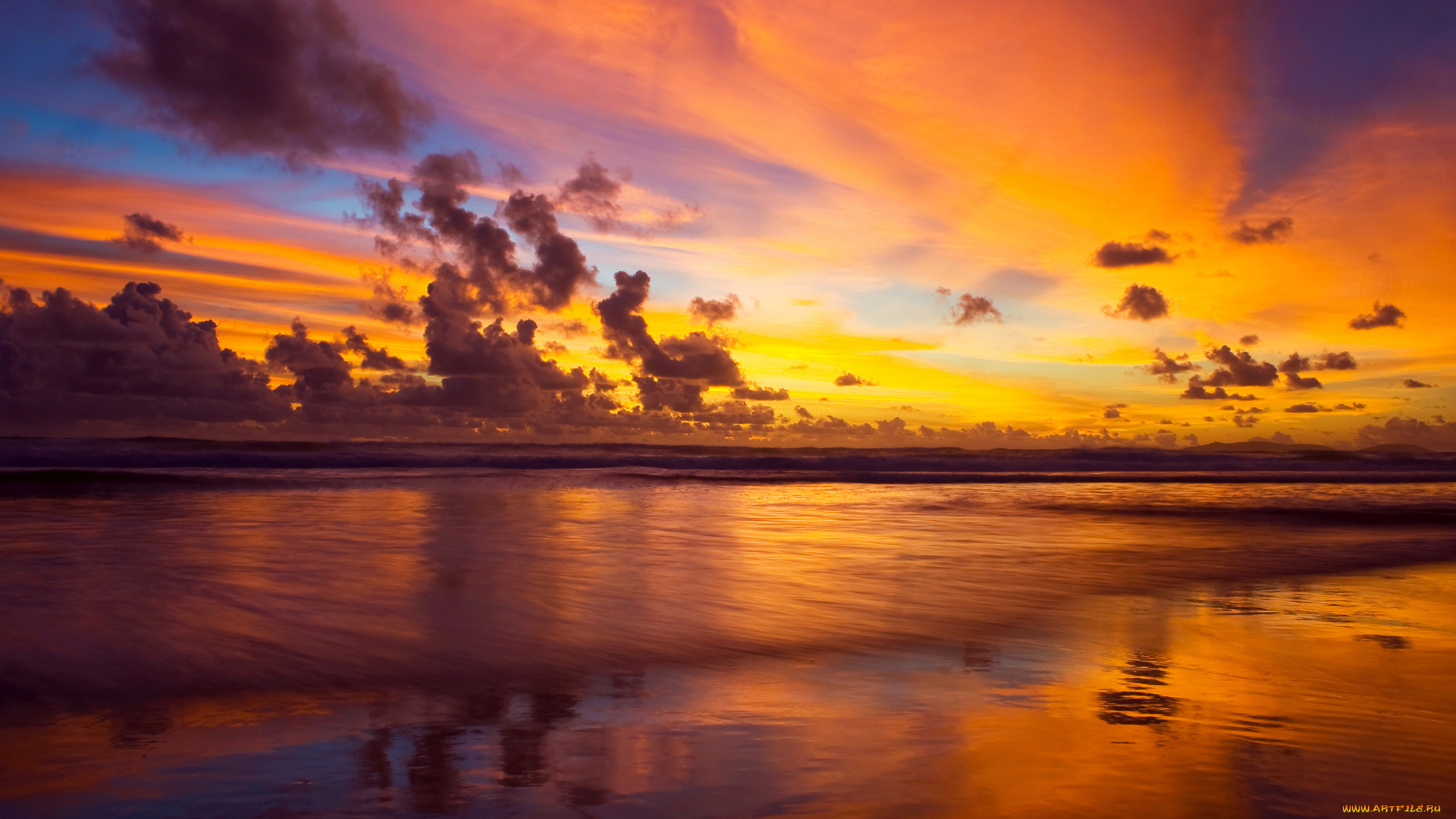 природа, восходы, закаты