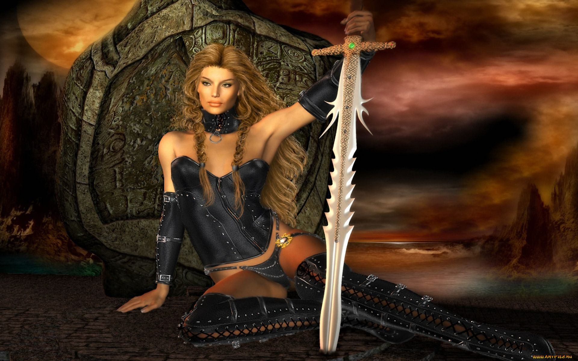 3д, графика, fantasy, фантазия