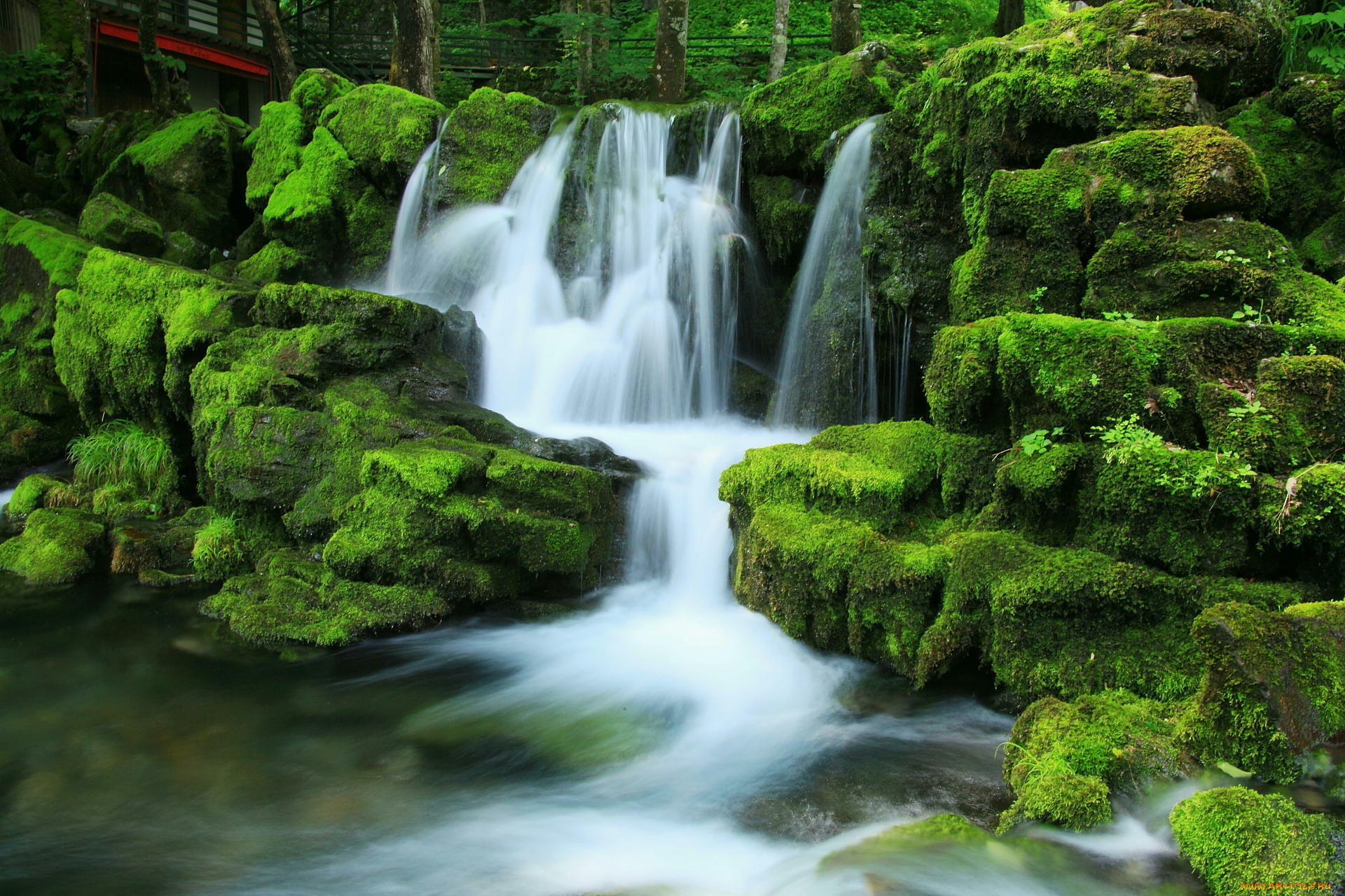 природа, водопады