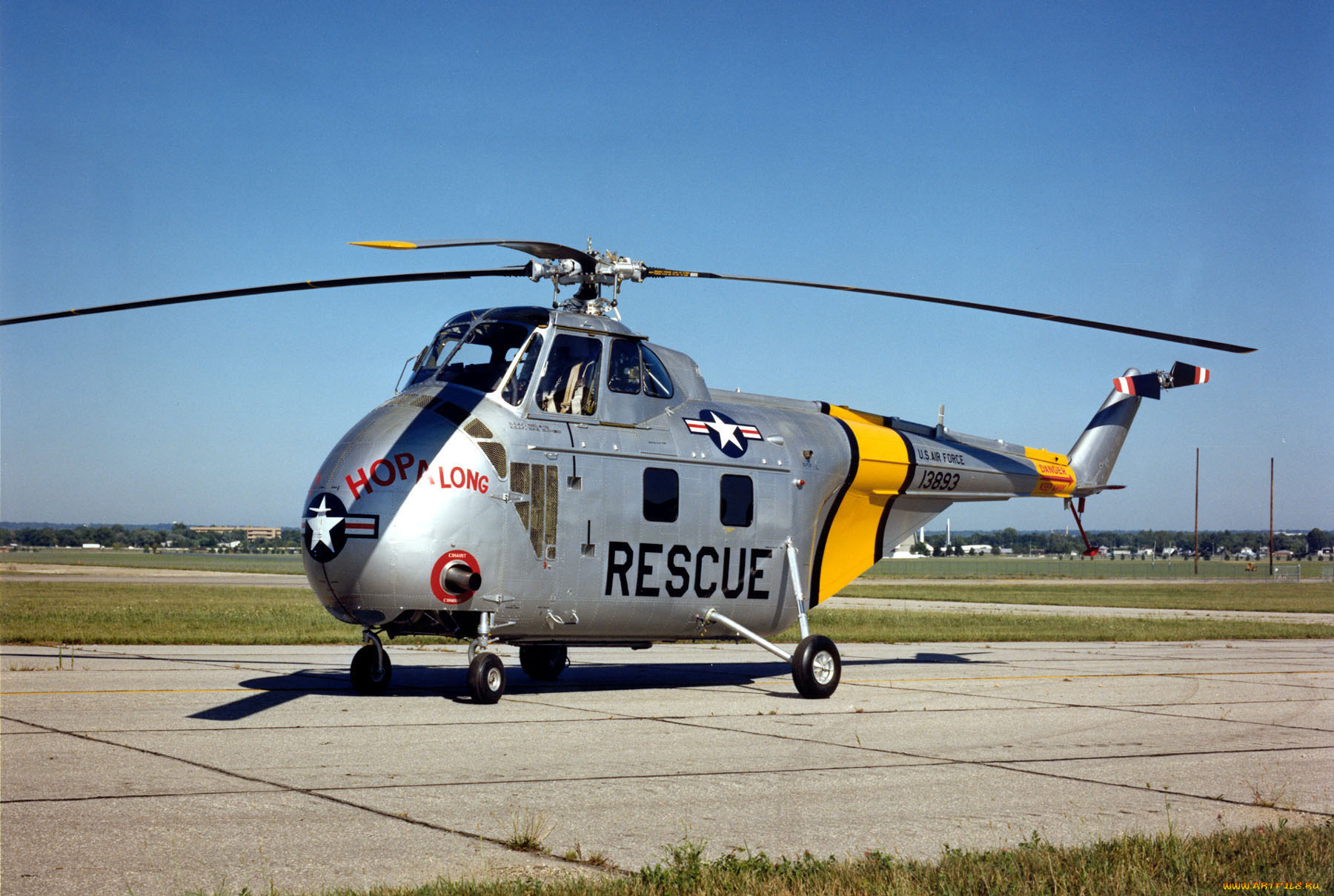sikorsky, uh, 19b, chickasaw, авиация, вертолёты, вертолет, сикорский