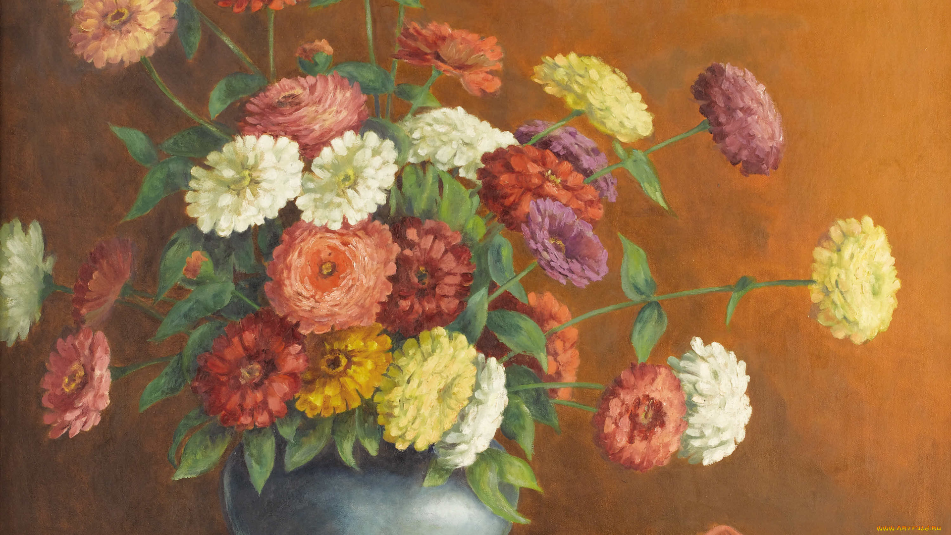 mary, edwards, рисованные, букет