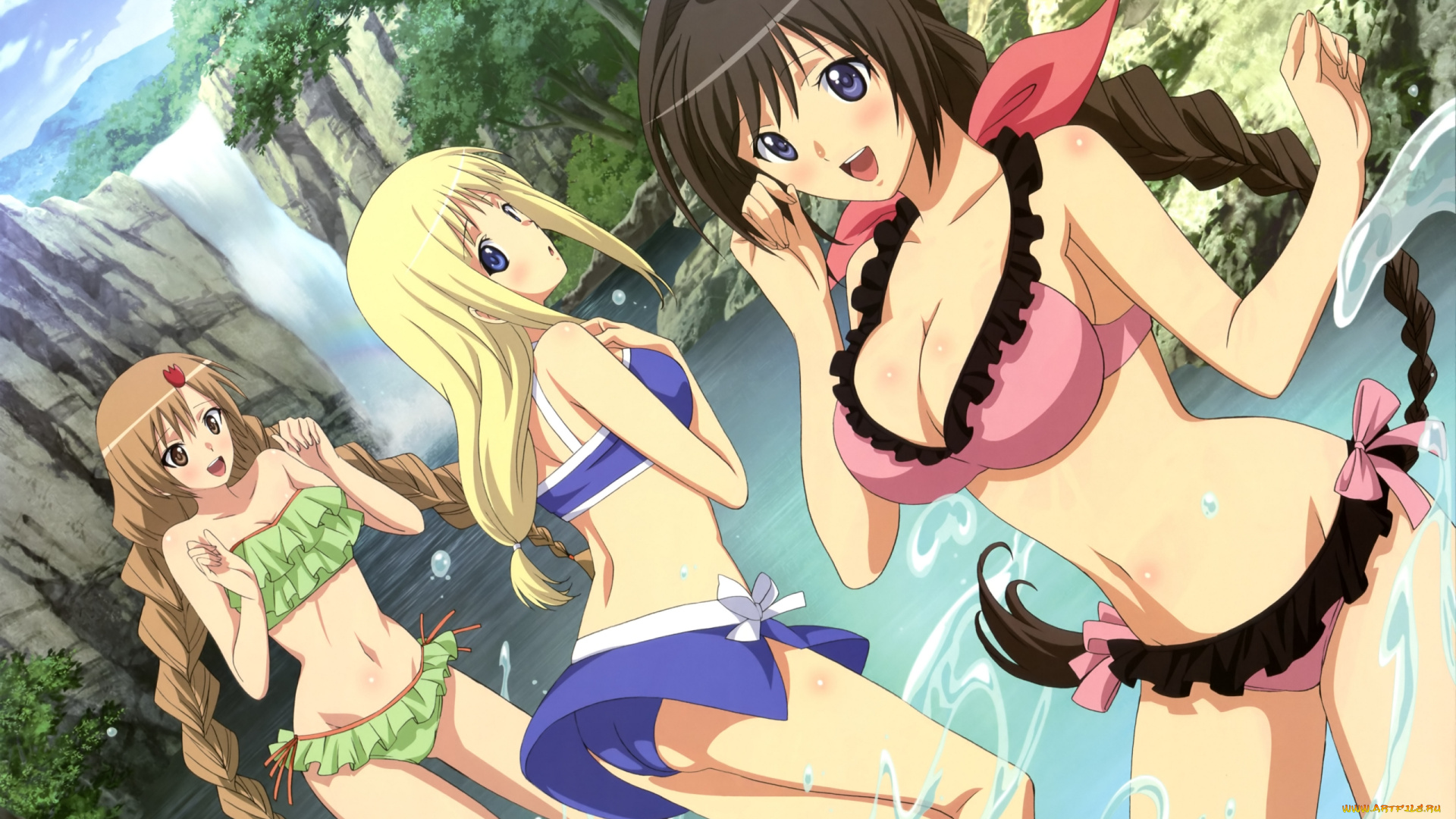 shining, hearts, shiawase, no, pan, аниме, airy, amil, neris