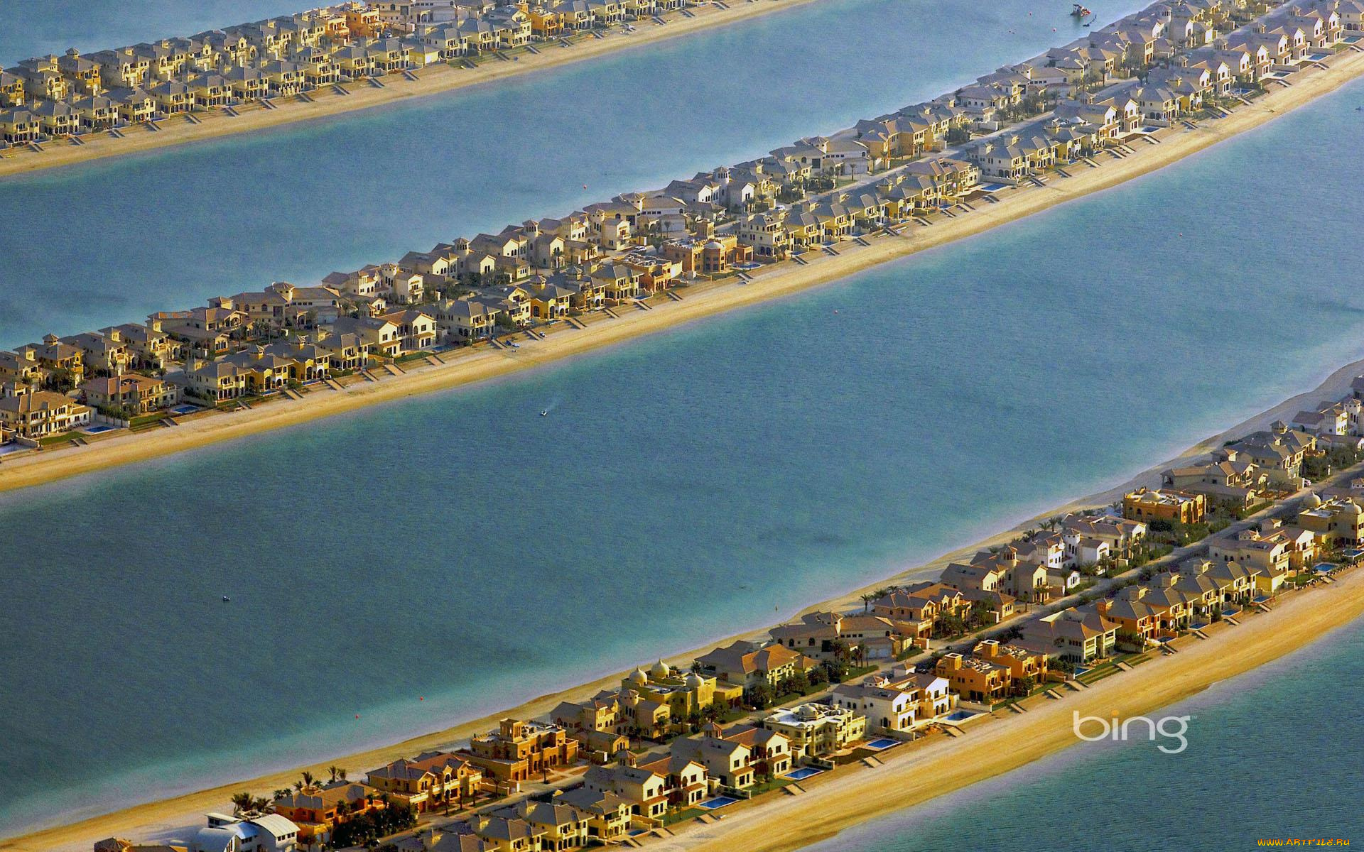 города, дубаи, оаэ, отдыха, зона, дома, вода