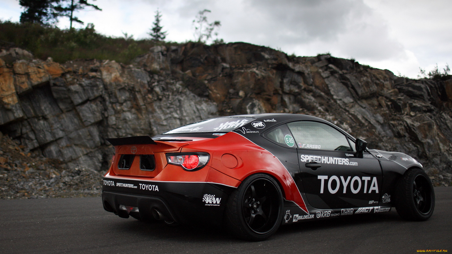 автомобили, toyota, gt-86, rocket