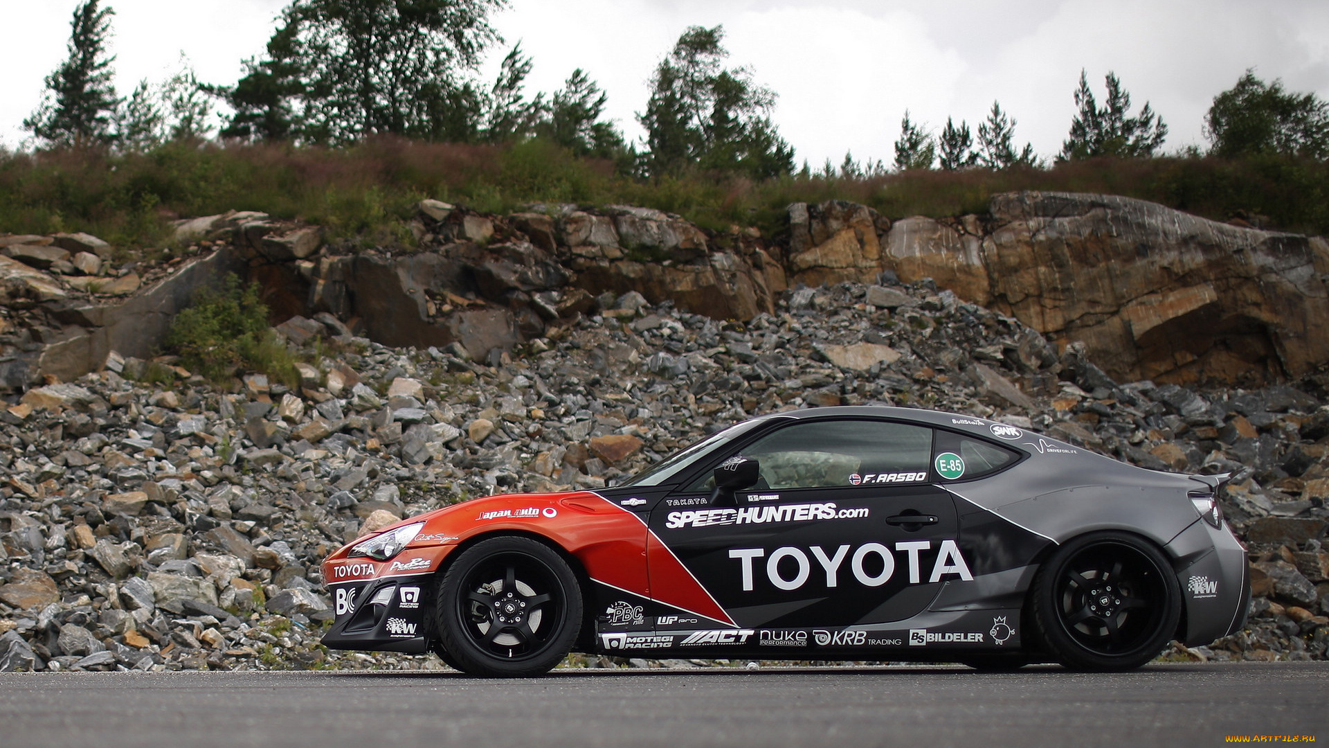 автомобили, toyota, gt-86, rocket