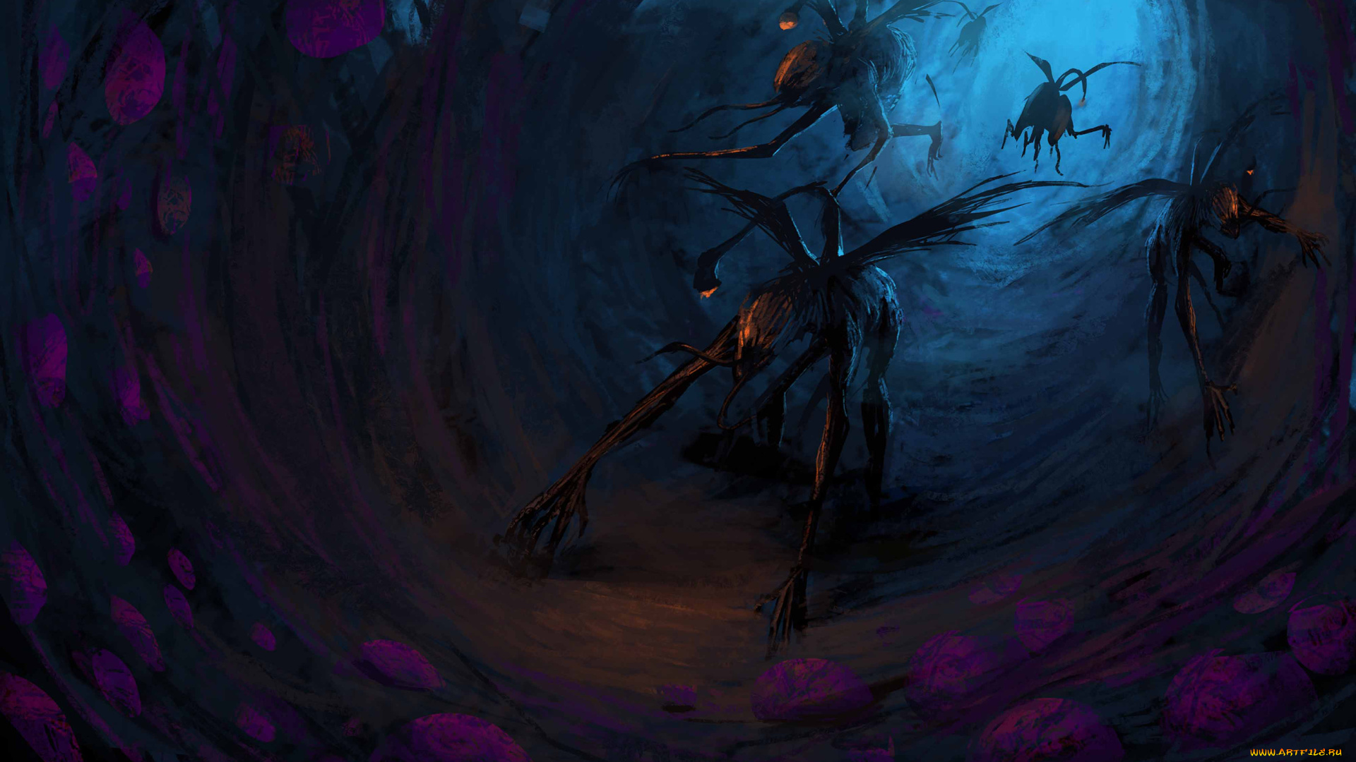 фэнтези, существа, крылья