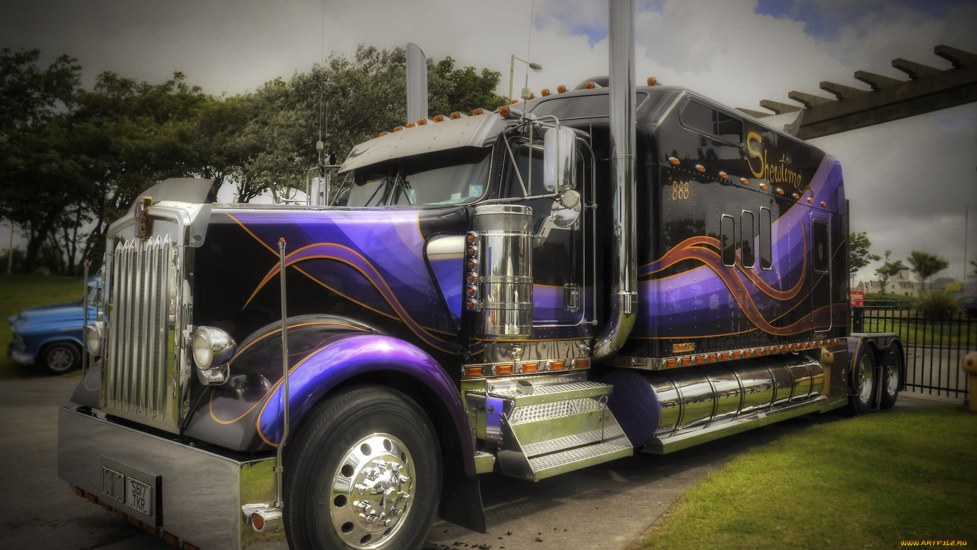 kenworth, автомобили, грузовик