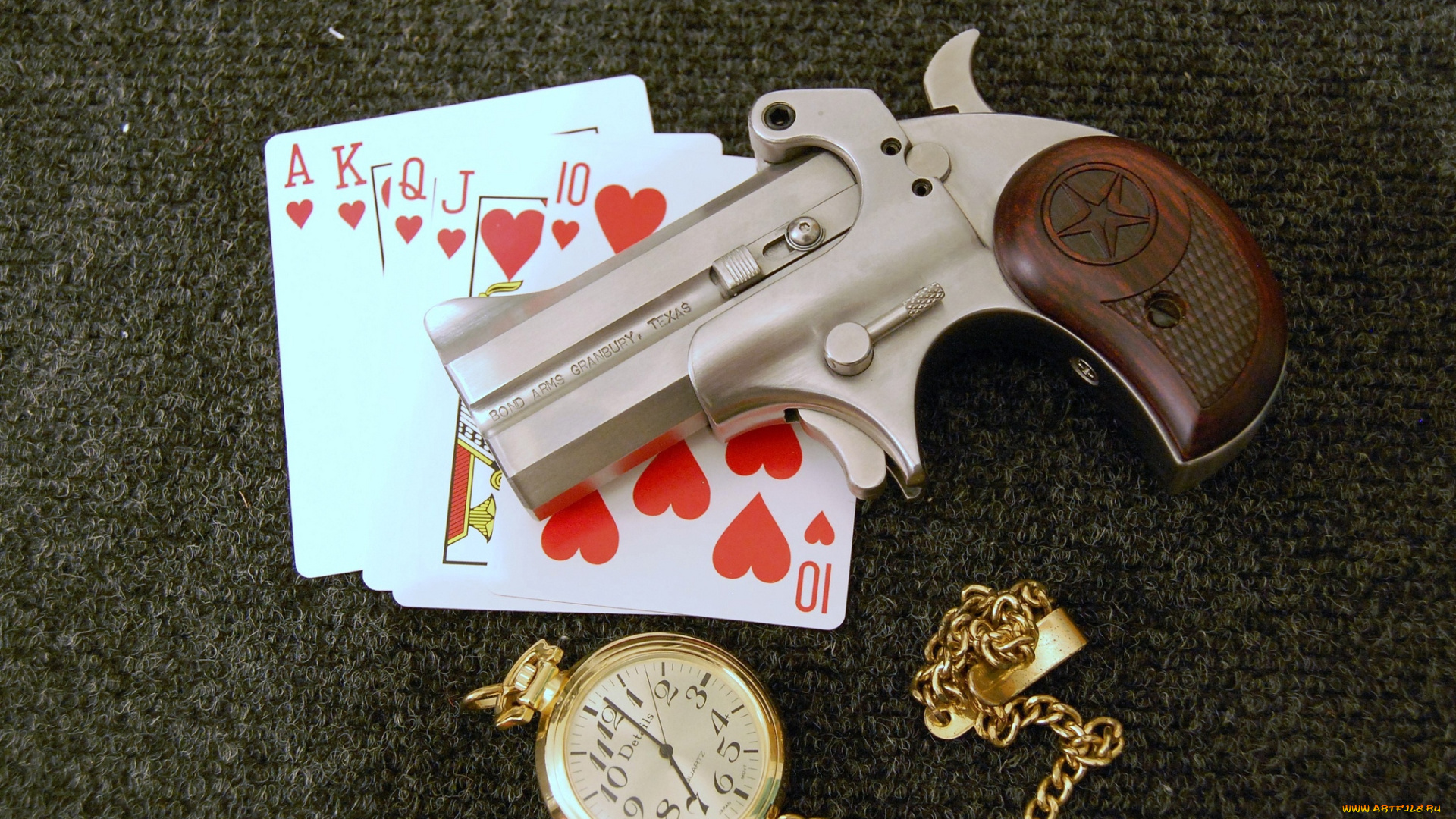 оружие, пистолеты, карты, ствол, часы