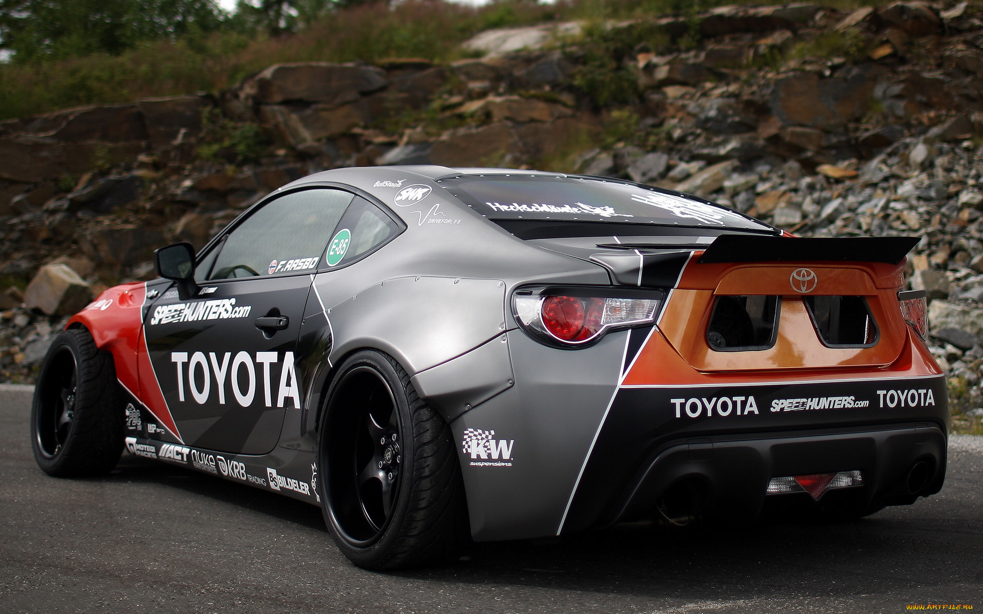 автомобили, toyota, gt-86, rocket