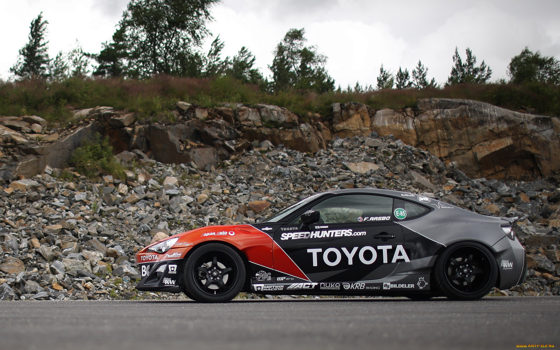 автомобили, toyota, gt-86, rocket