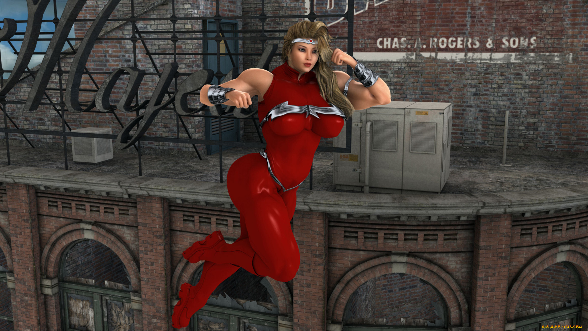 3д, графика, фантазия, , fantasy, супермен, полет