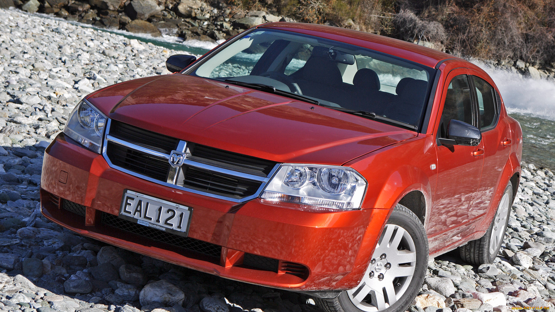 автомобили, dodge, avenger, au-spec, js, красный