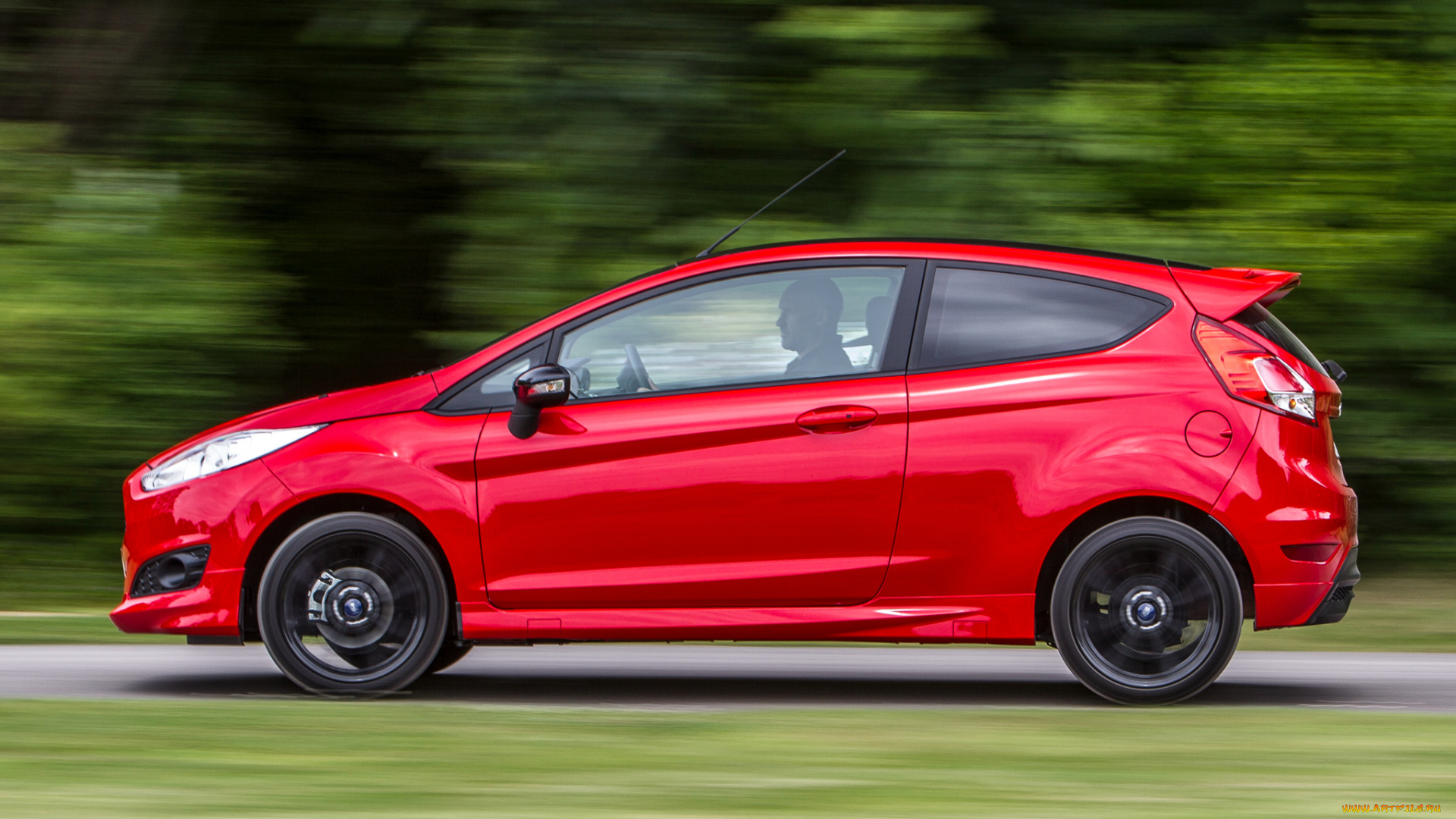 автомобили, ford, fiesta, zetec, s, red, 2014г, красный