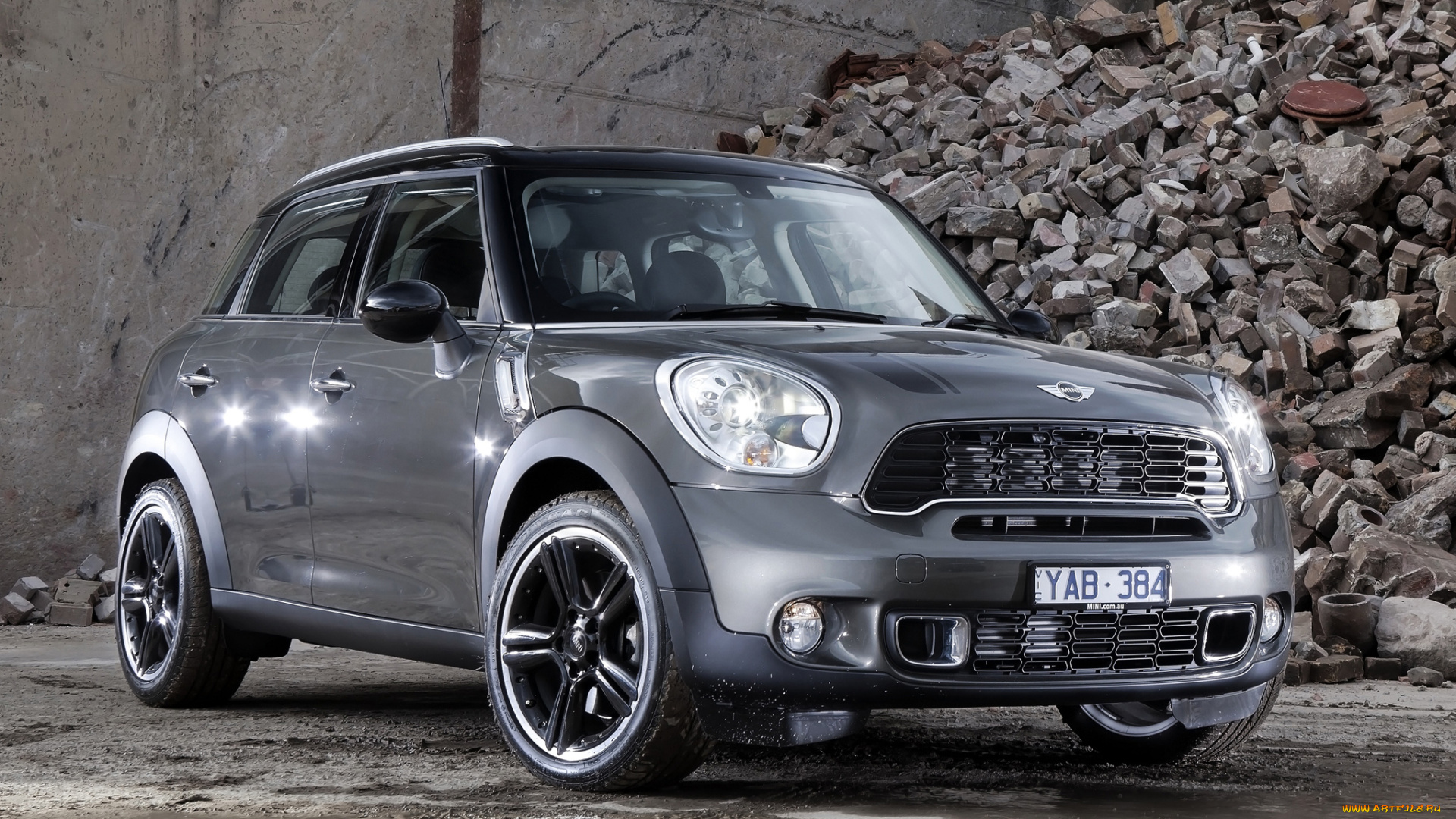 автомобили, mini, cooper, s, countryman, all4, au-spec, r60, серый