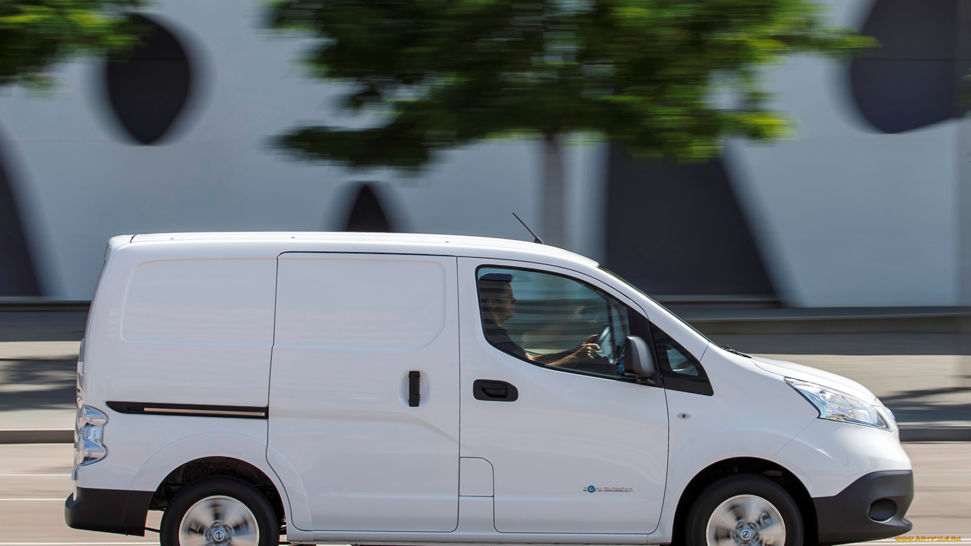 автомобили, nissan, datsun, e-nv200, van, 2014г, светлый