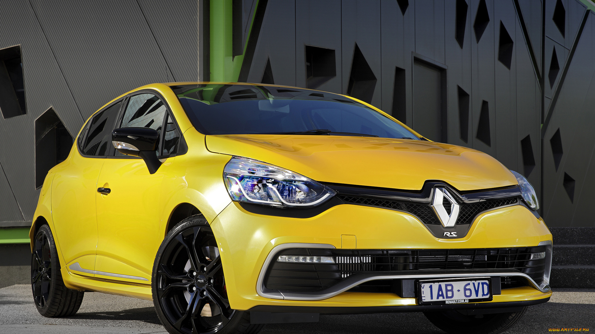 автомобили, renault, au-spec, 200, r, s, clio, желты