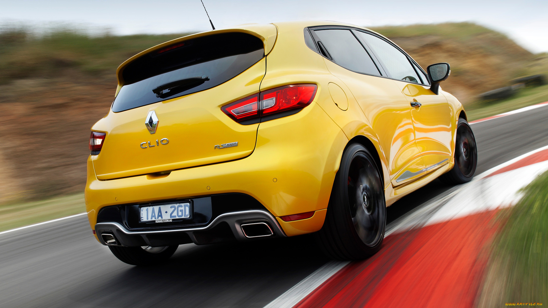 автомобили, renault, clio, r, s, 200, au-spec, желтый