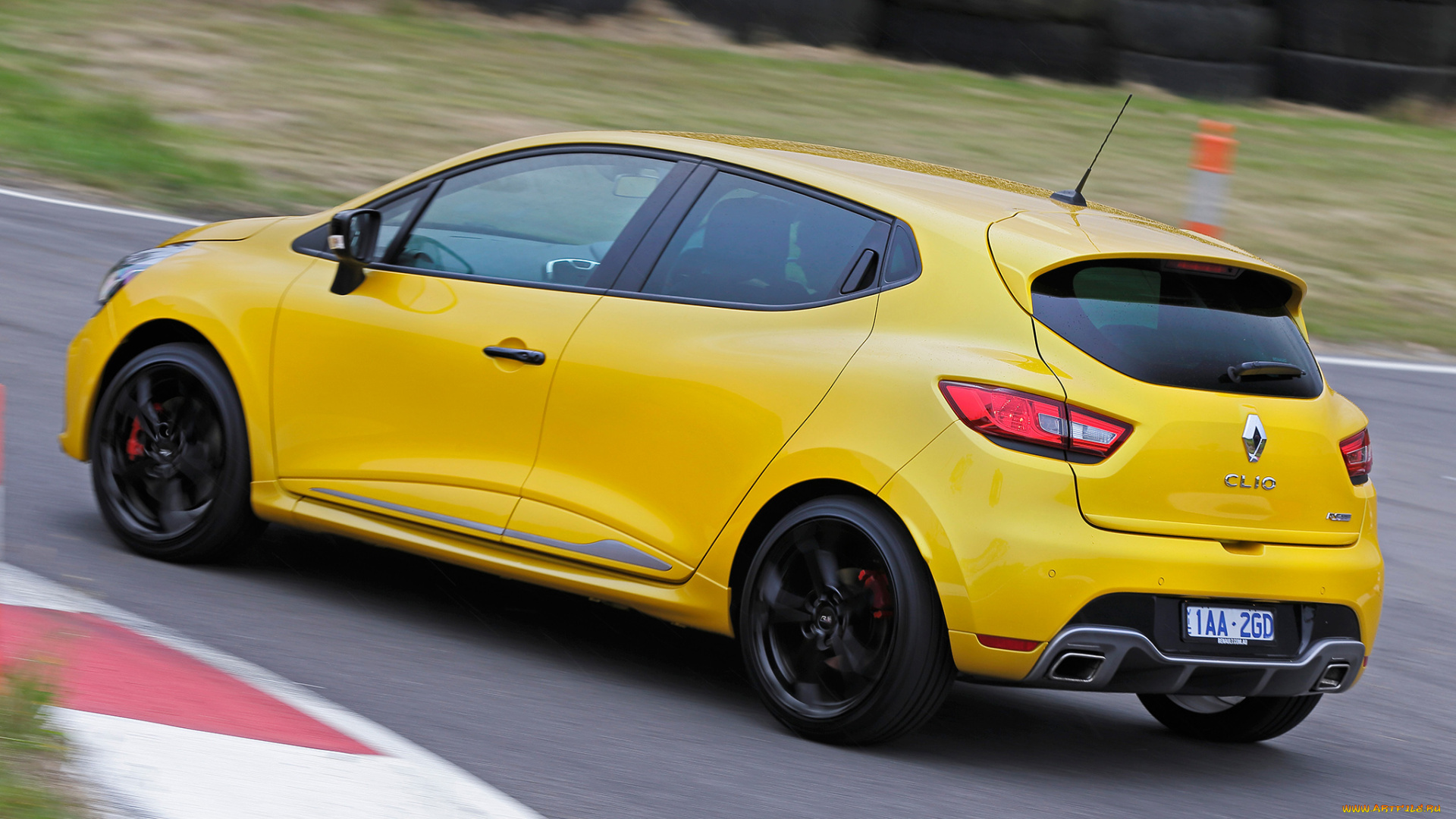 автомобили, renault, clio, r, s, 200, au-spec, желтый