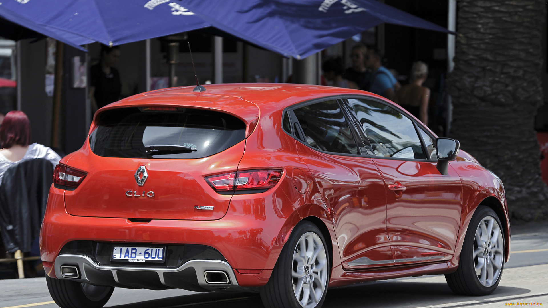 автомобили, renault, clio, r, s, 200, au-spec, красный