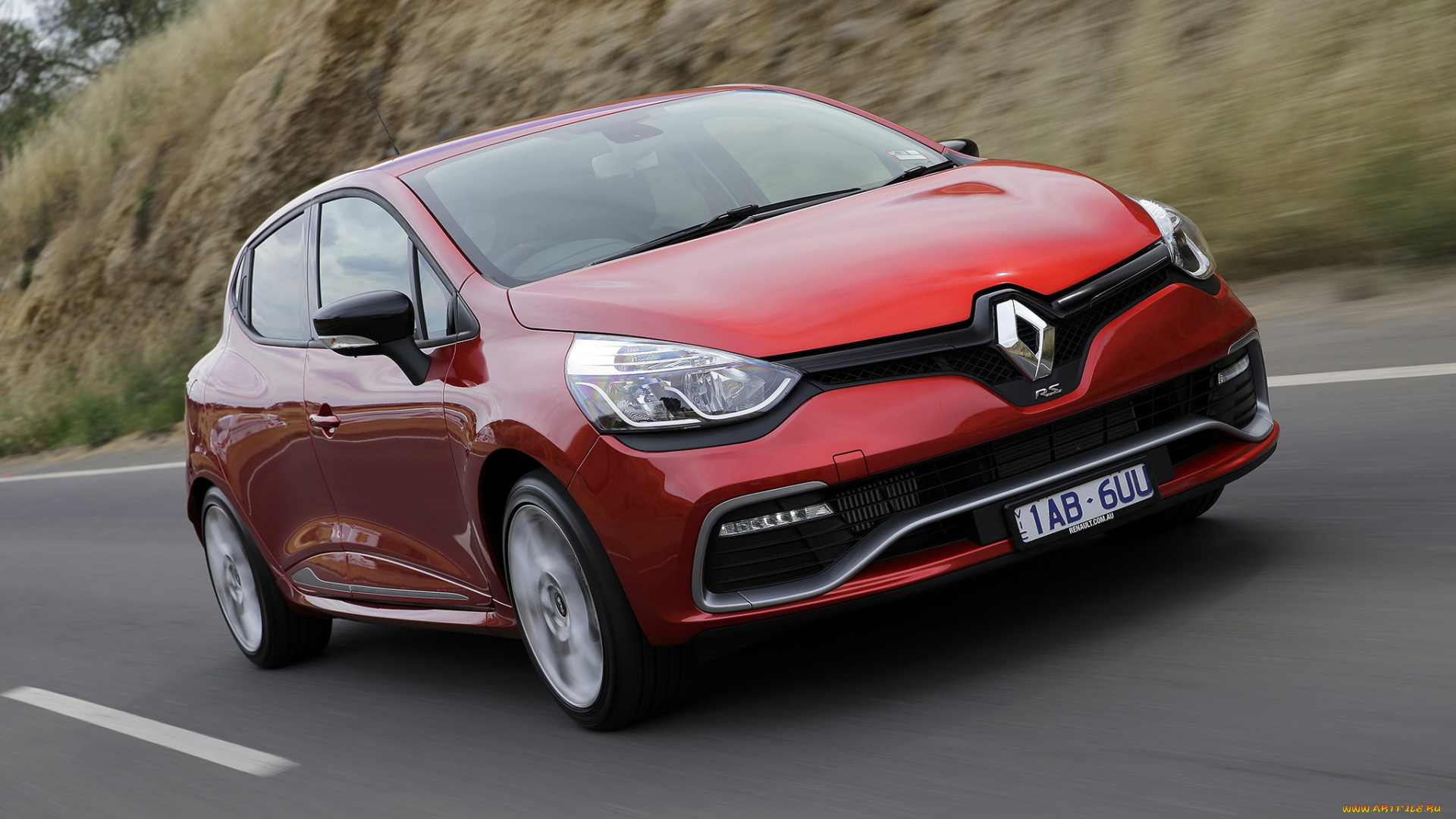 автомобили, renault, clio, r, s, 200, au-spec, красный