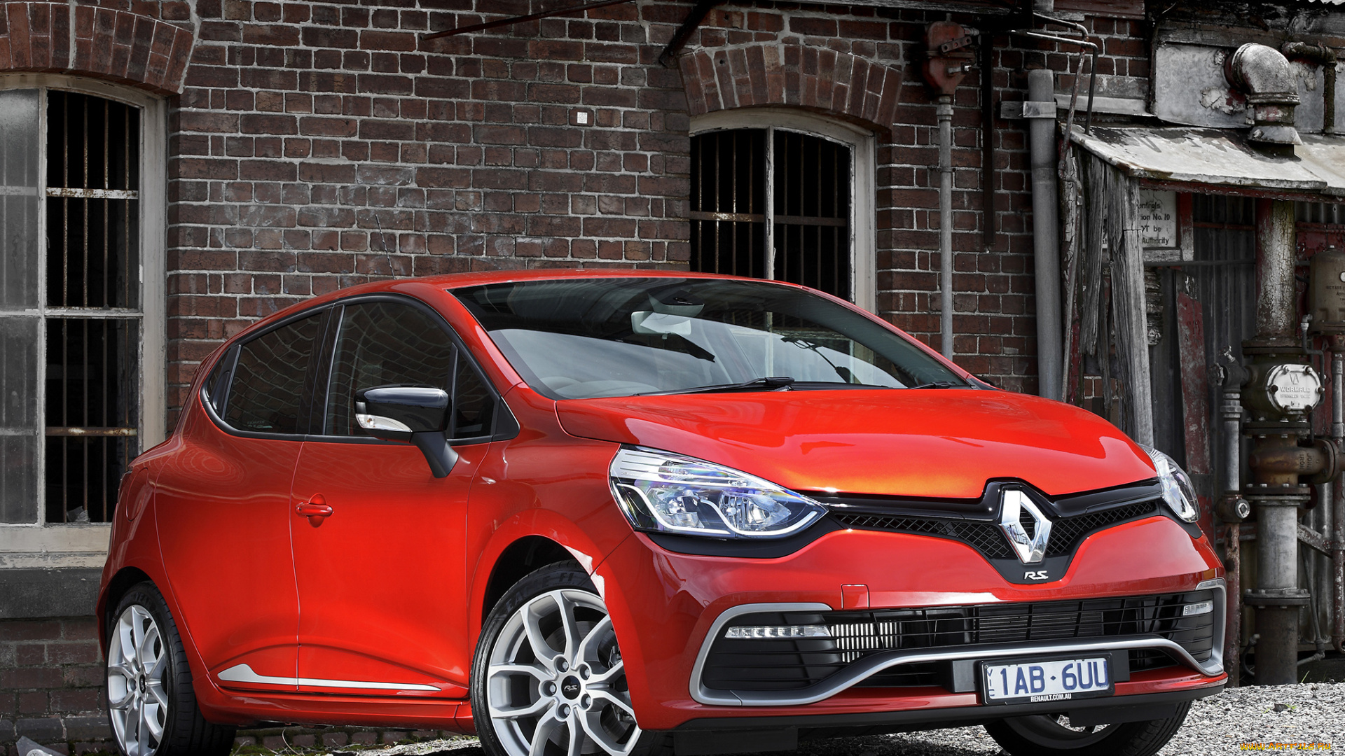 автомобили, renault, clio, r, s, 200, au-spec, красный