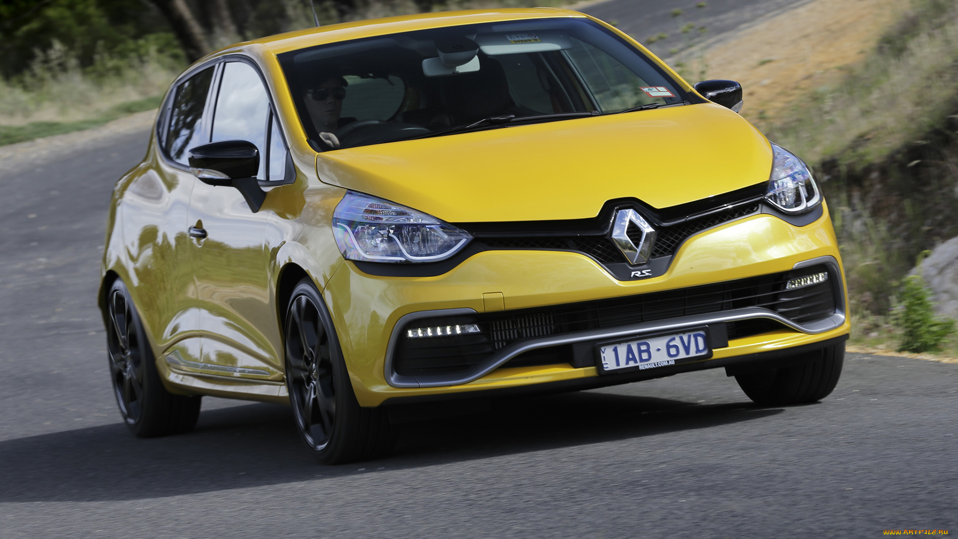 автомобили, renault, clio, r, s, 200, au-spec, желтый