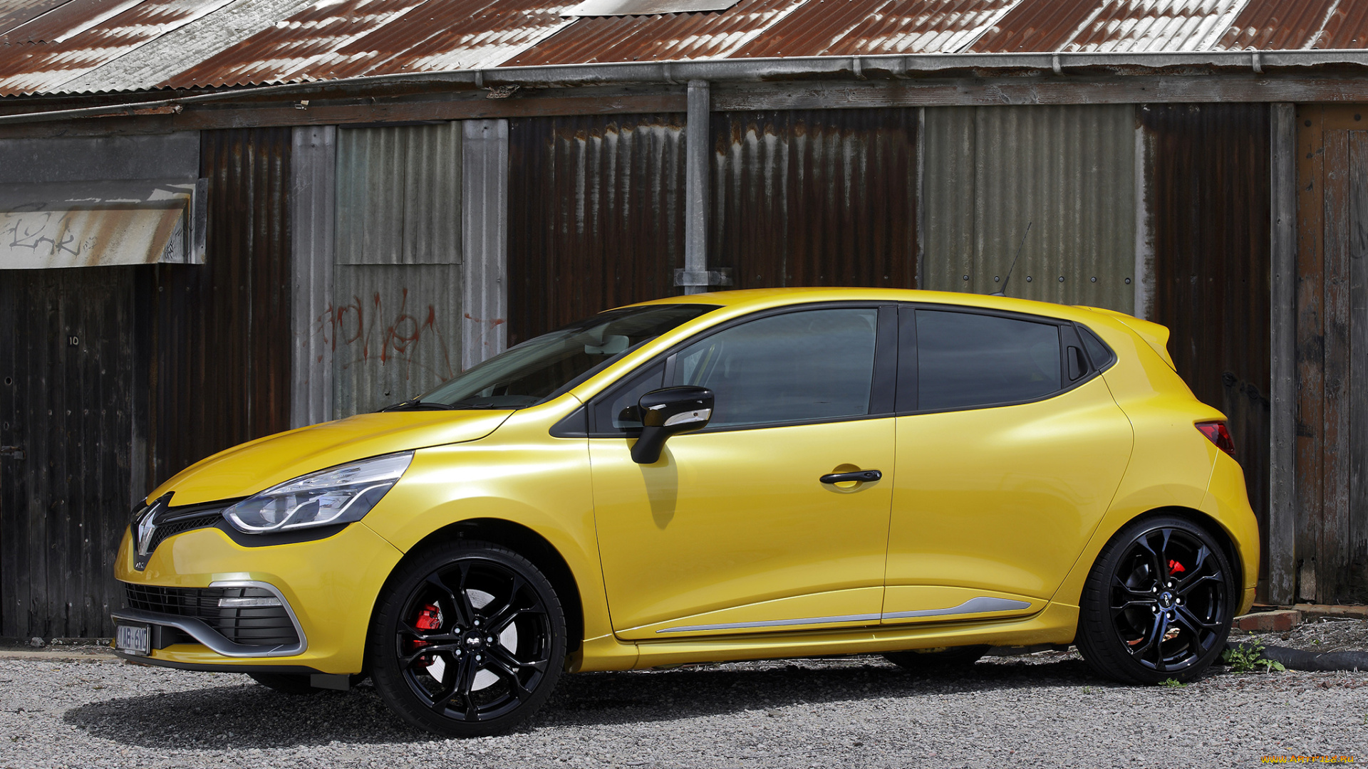 автомобили, renault, clio, r, s, 200, au-spec, желтый