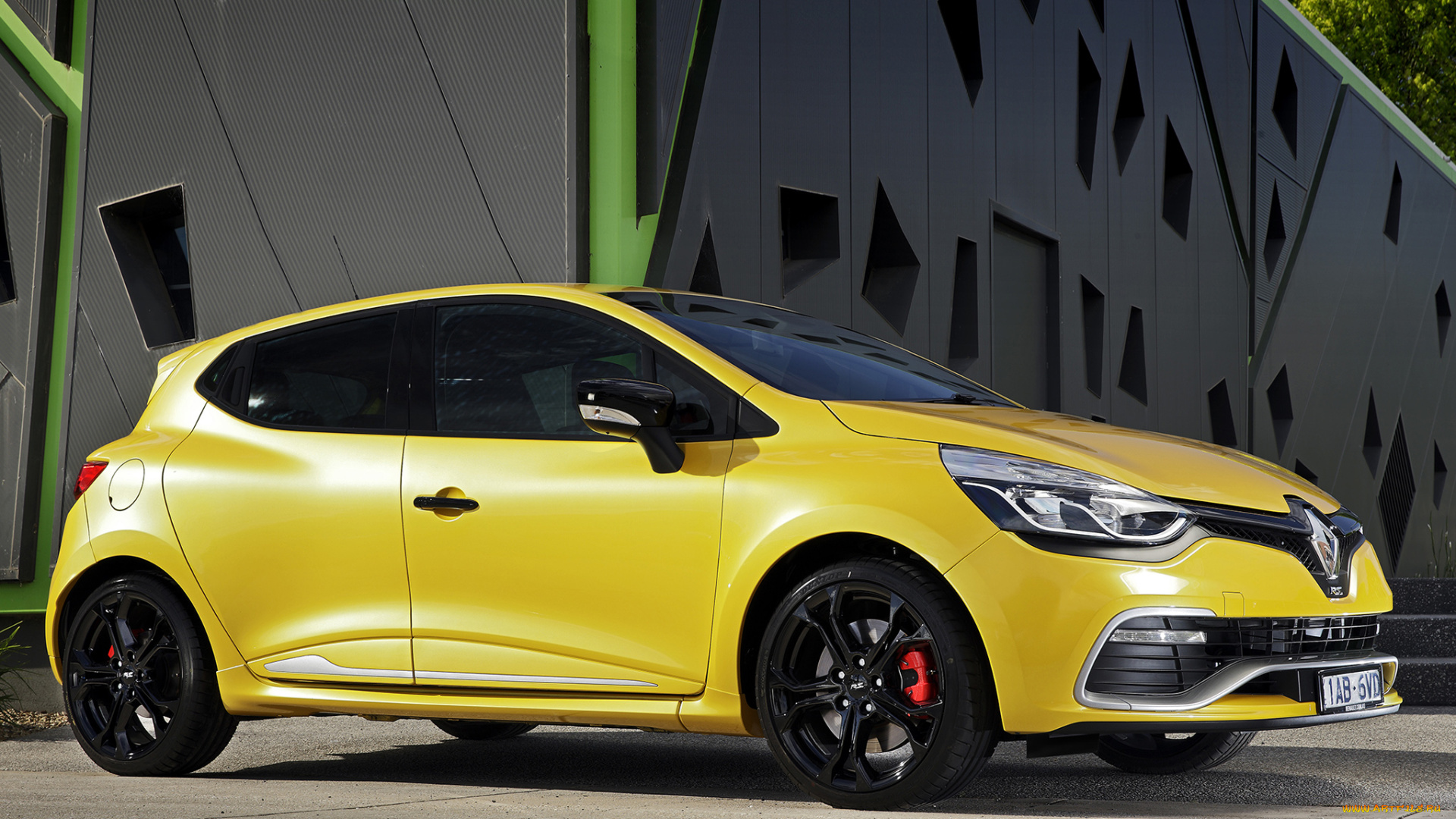 автомобили, renault, clio, r, s, 200, au-spec, желты