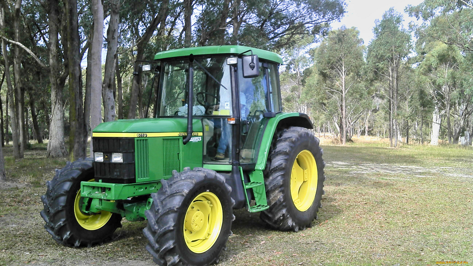 john, deere, 6110, tractor, техника, тракторы, сша, фирма, джон, дир