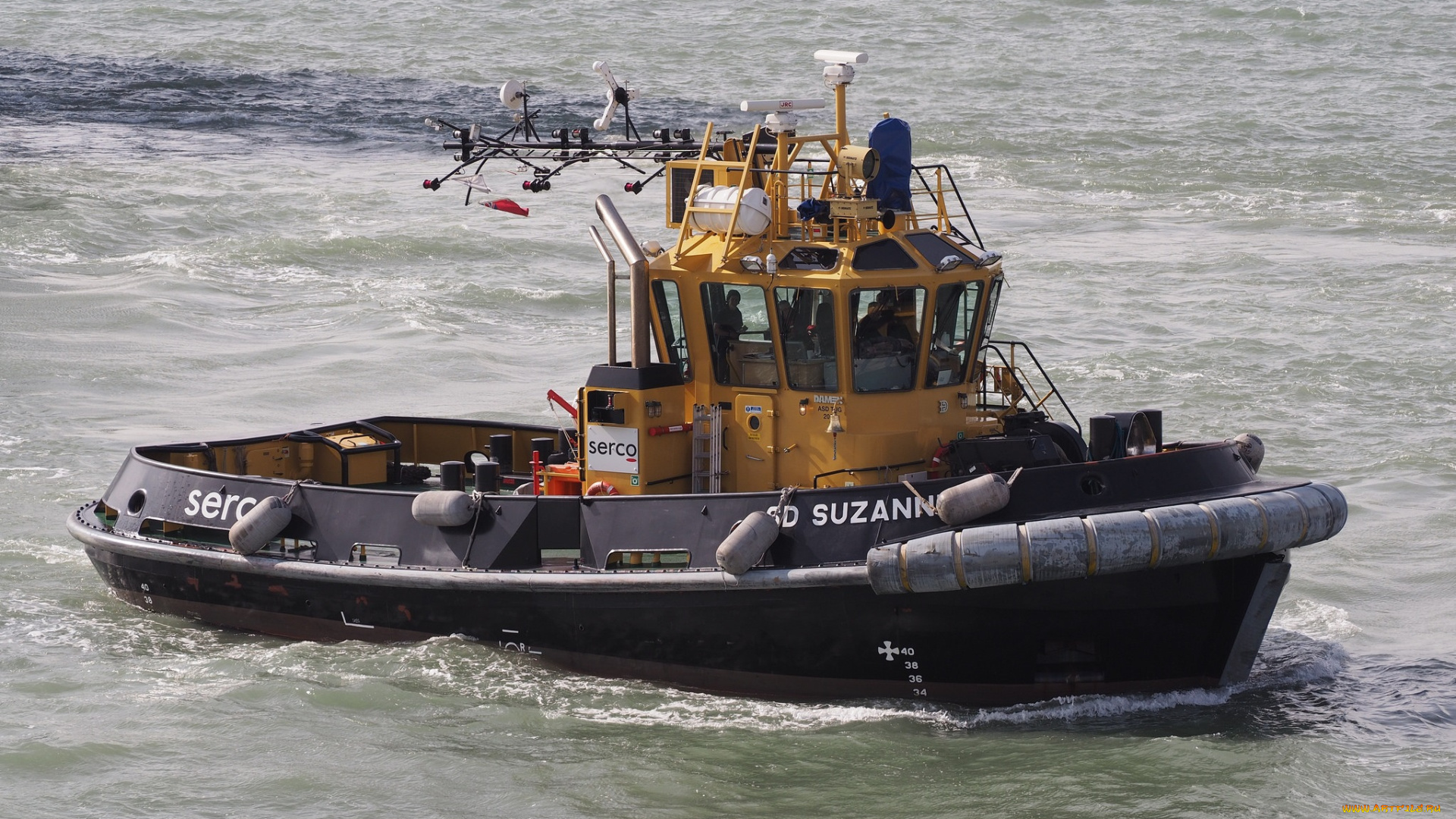 корабли, баркасы, , , буксиры, буксир, акватория