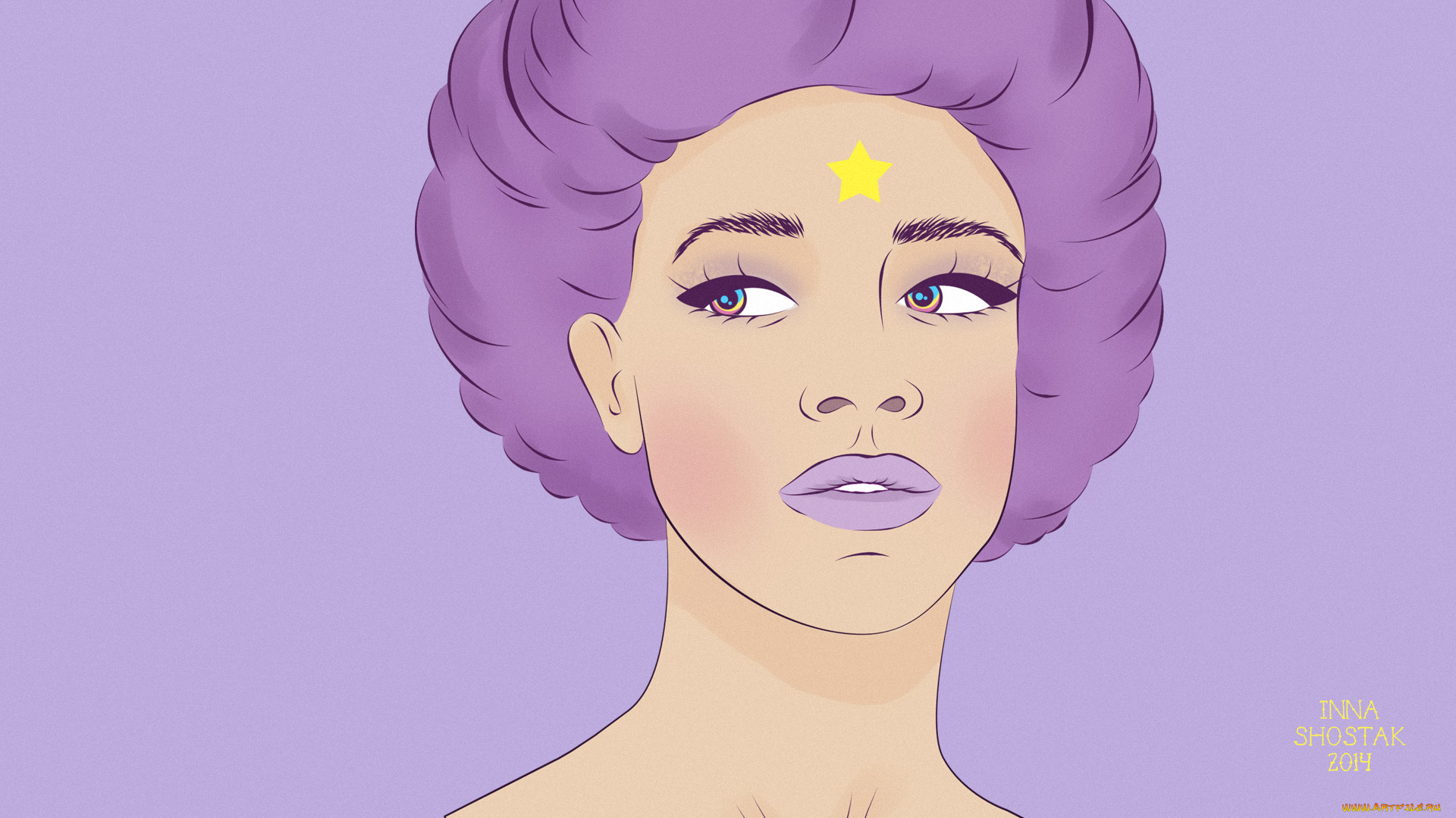 рисованные, люди, взгляд, девушка, lumpy, space, princess, туча, принцесса