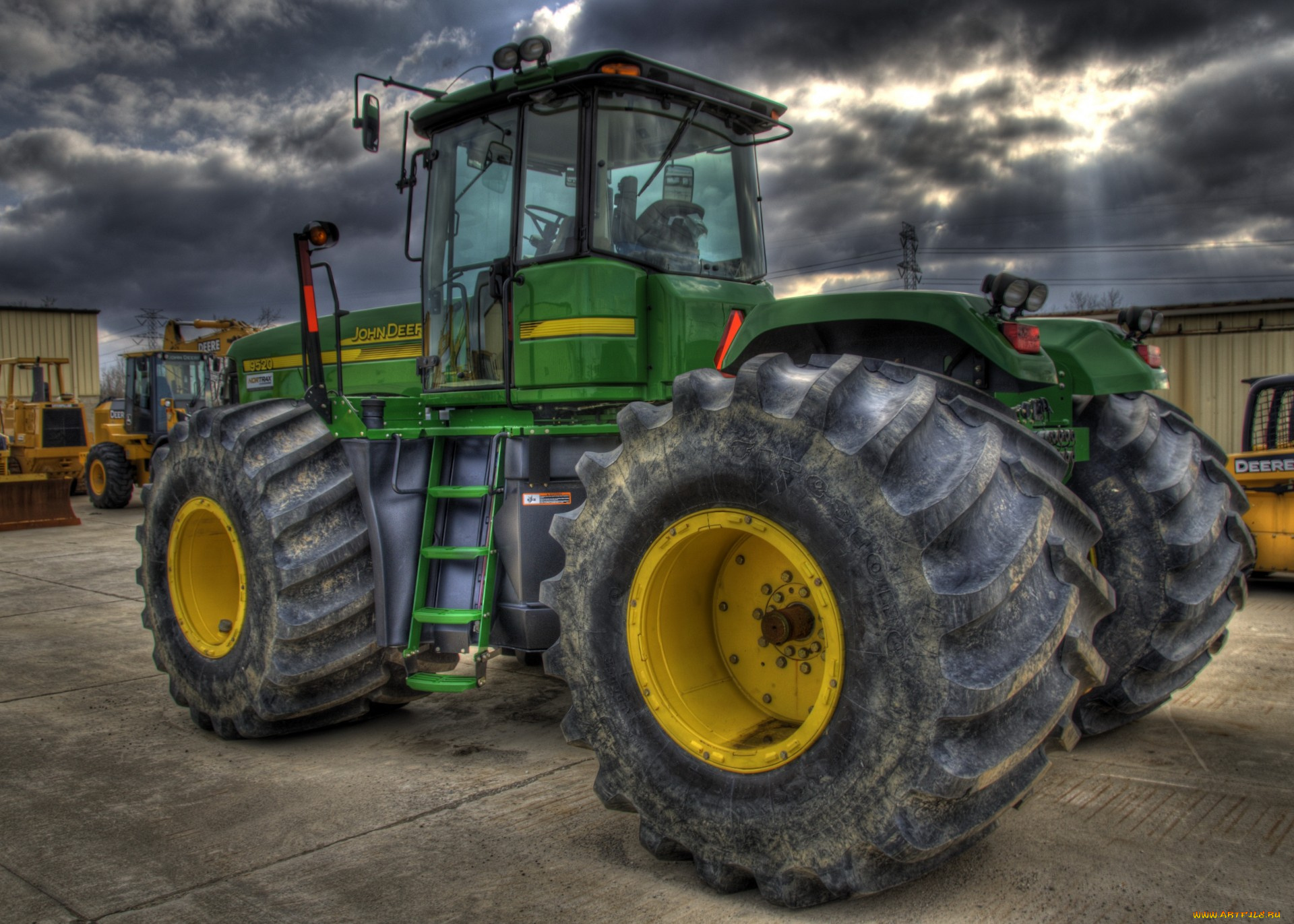 john, deere, 9520, техника, тракторы, джон, дир, сша, фирма