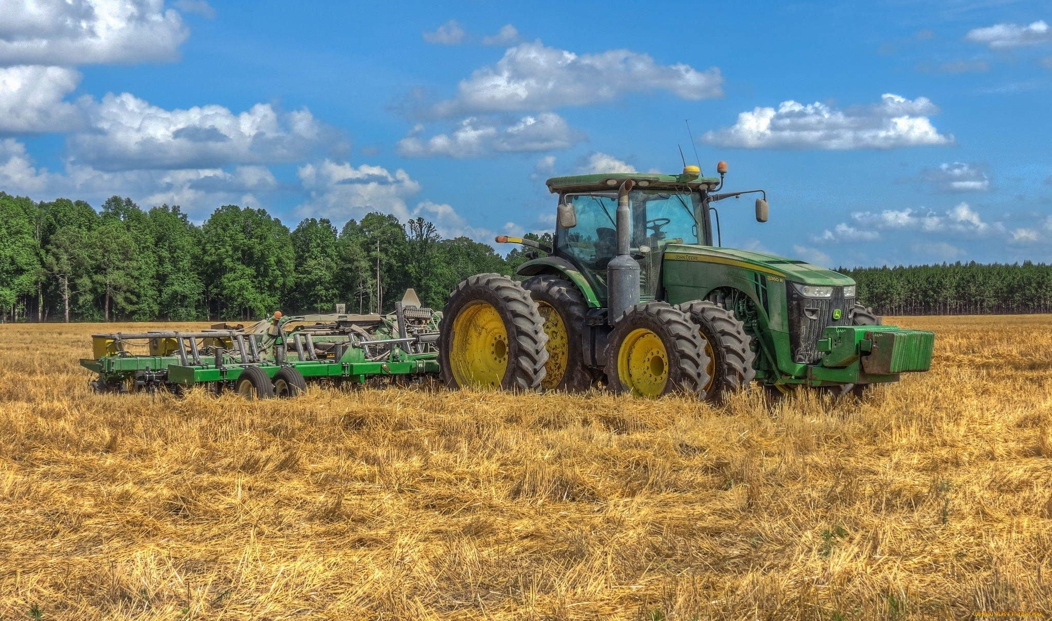 john, deere, 8360r, техника, тракторы, фирма, джон, дир, сша