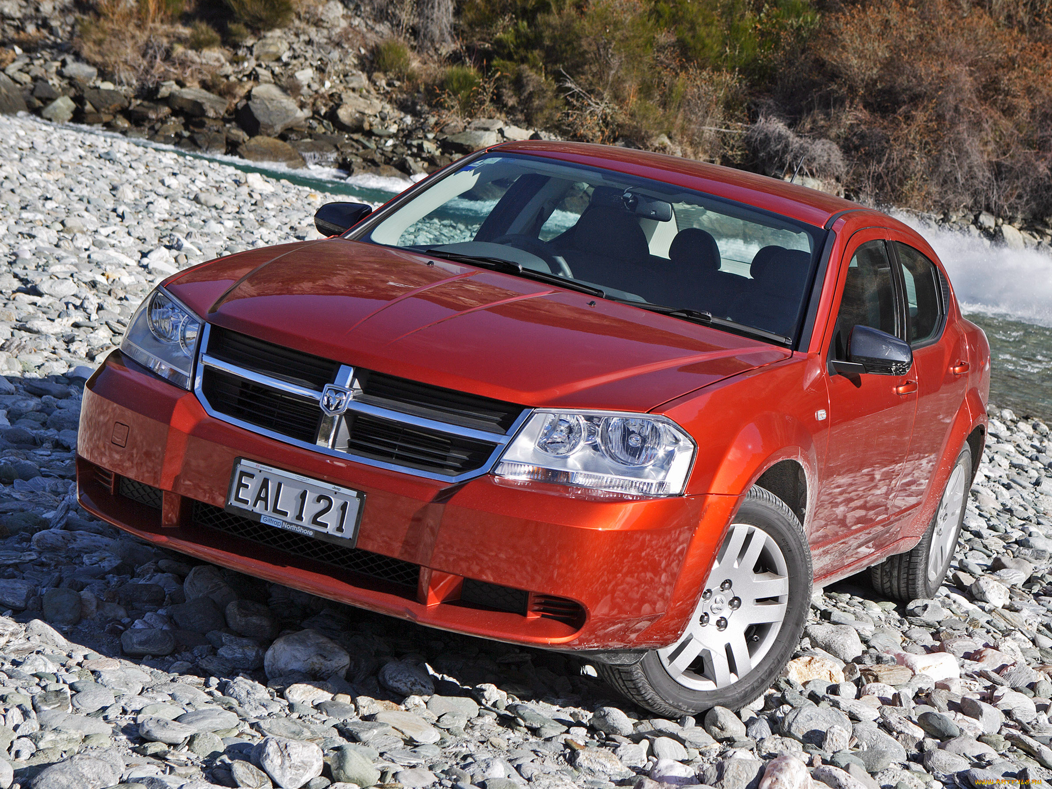 автомобили, dodge, avenger, au-spec, js, красный