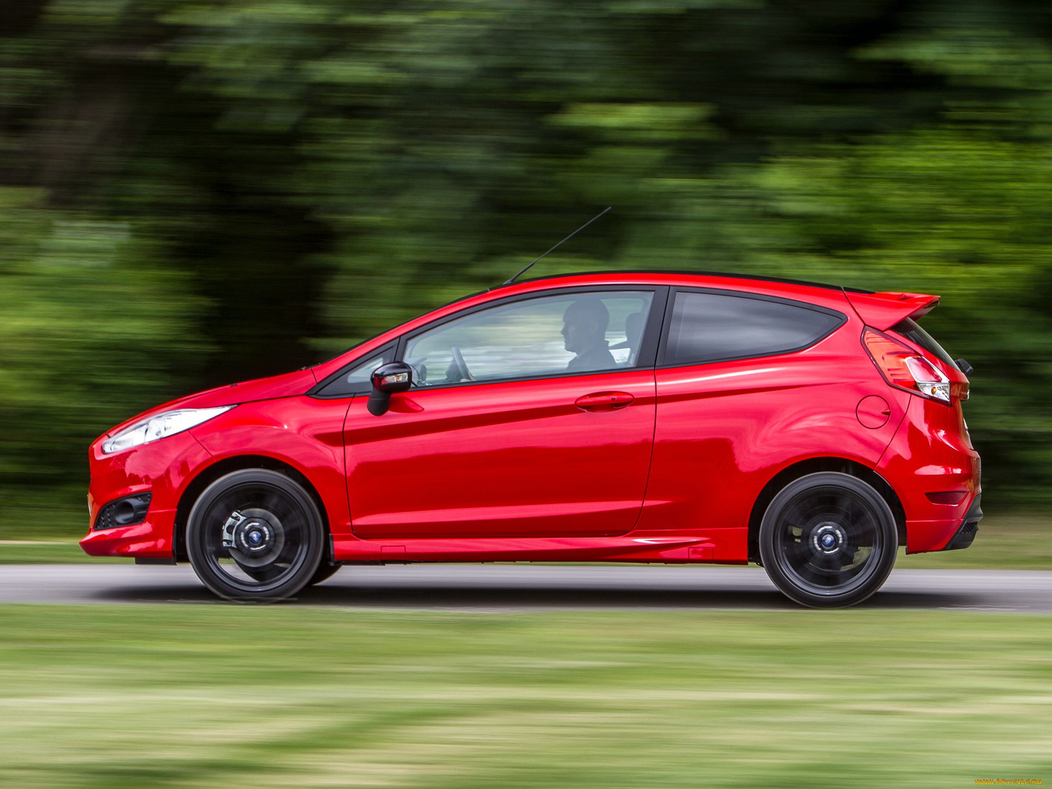 автомобили, ford, fiesta, zetec, s, red, 2014г, красный