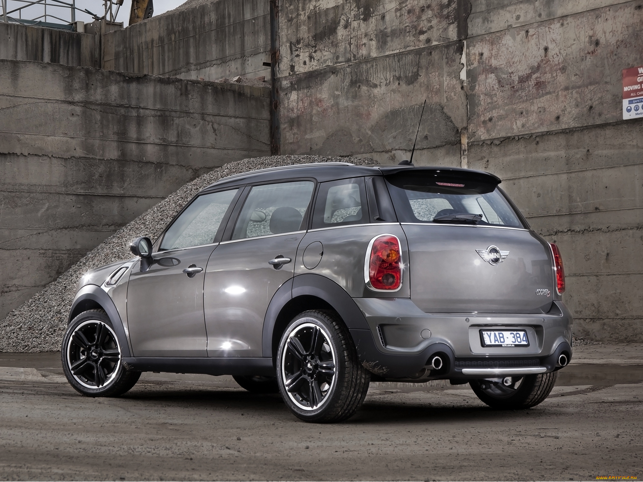 автомобили, mini, cooper, s, countryman, all4, au-spec, r60, серый